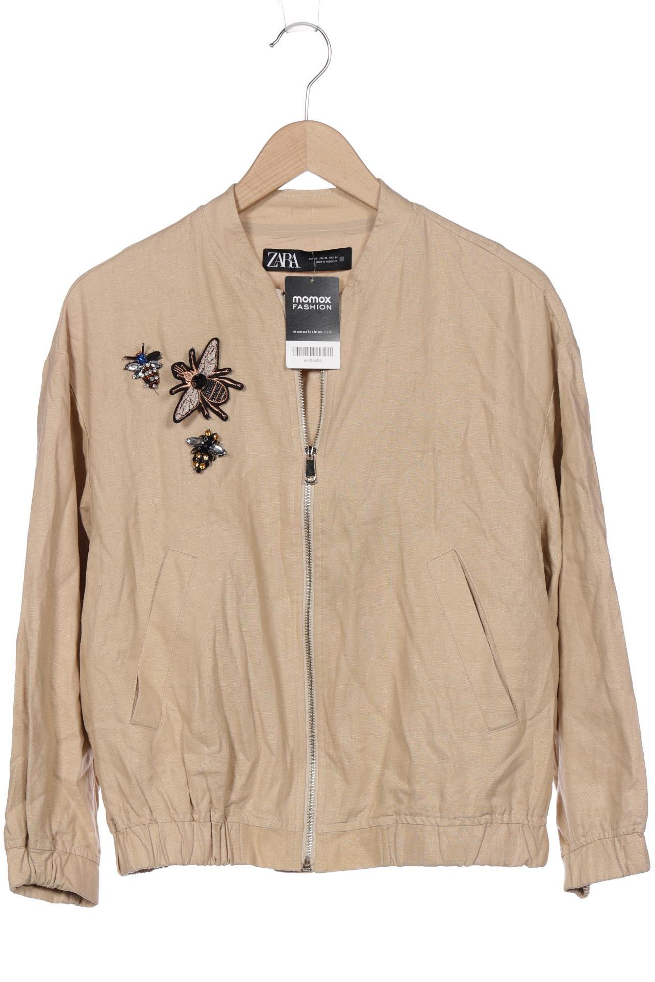 

ZARA Damen Jacke, beige