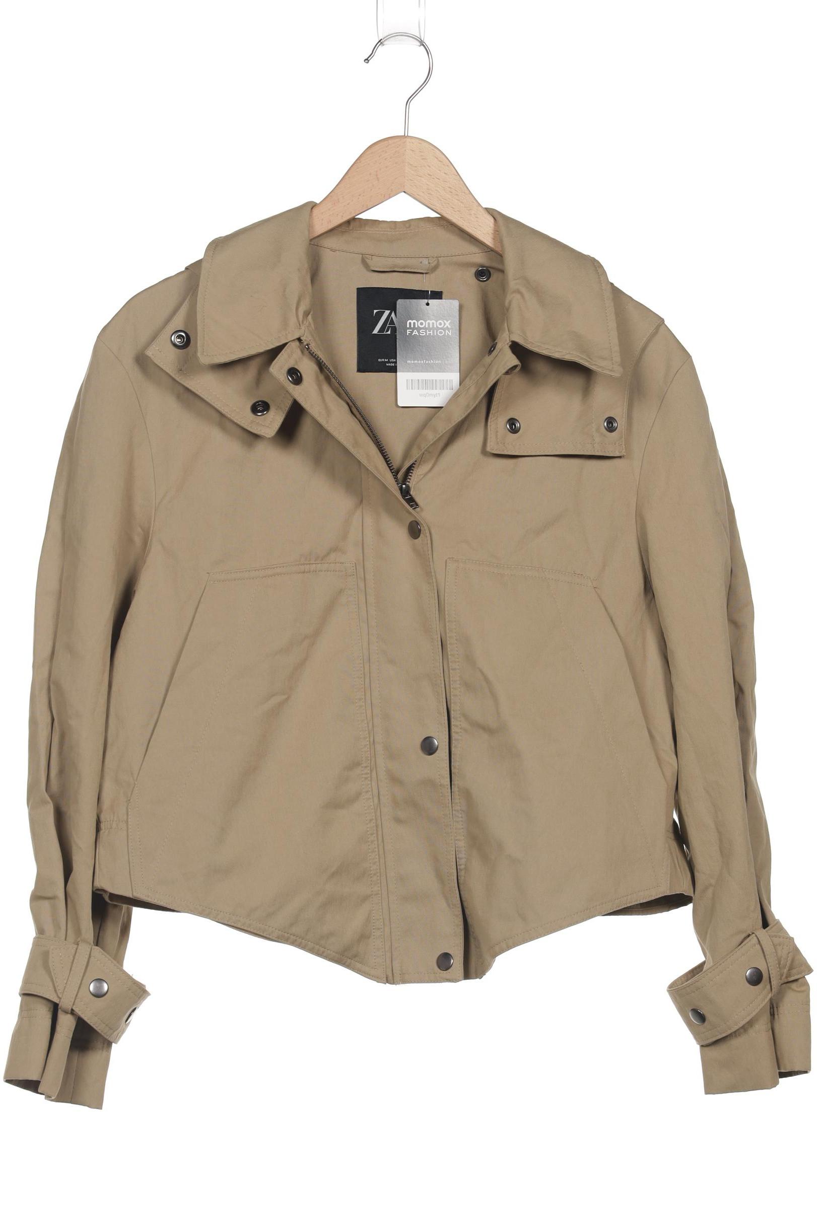

Zara Damen Jacke, beige, Gr. 38