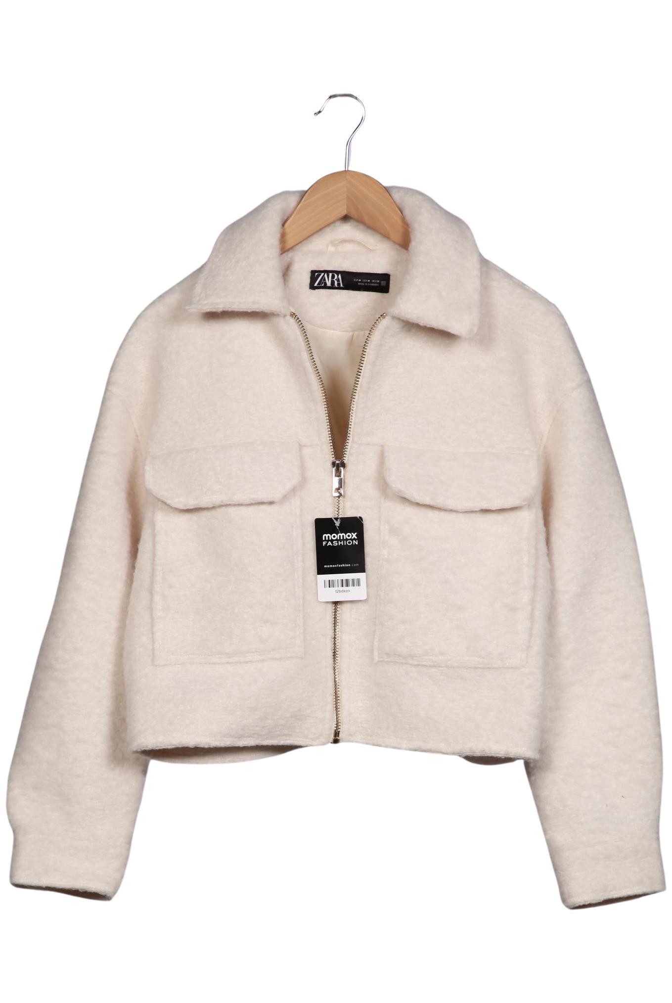 

Zara Damen Jacke, cremeweiß, Gr. 38