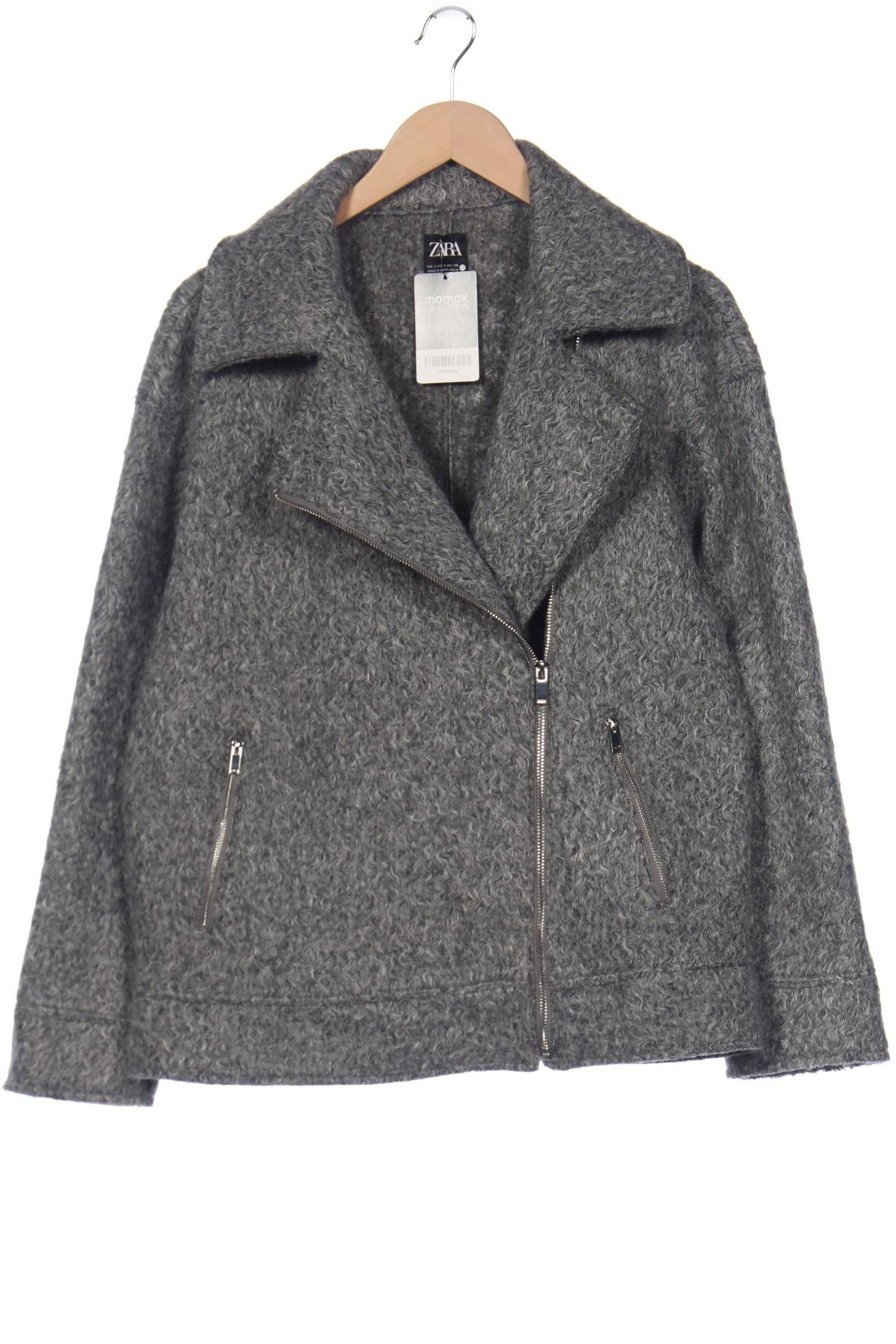 

ZARA Damen Jacke, grau