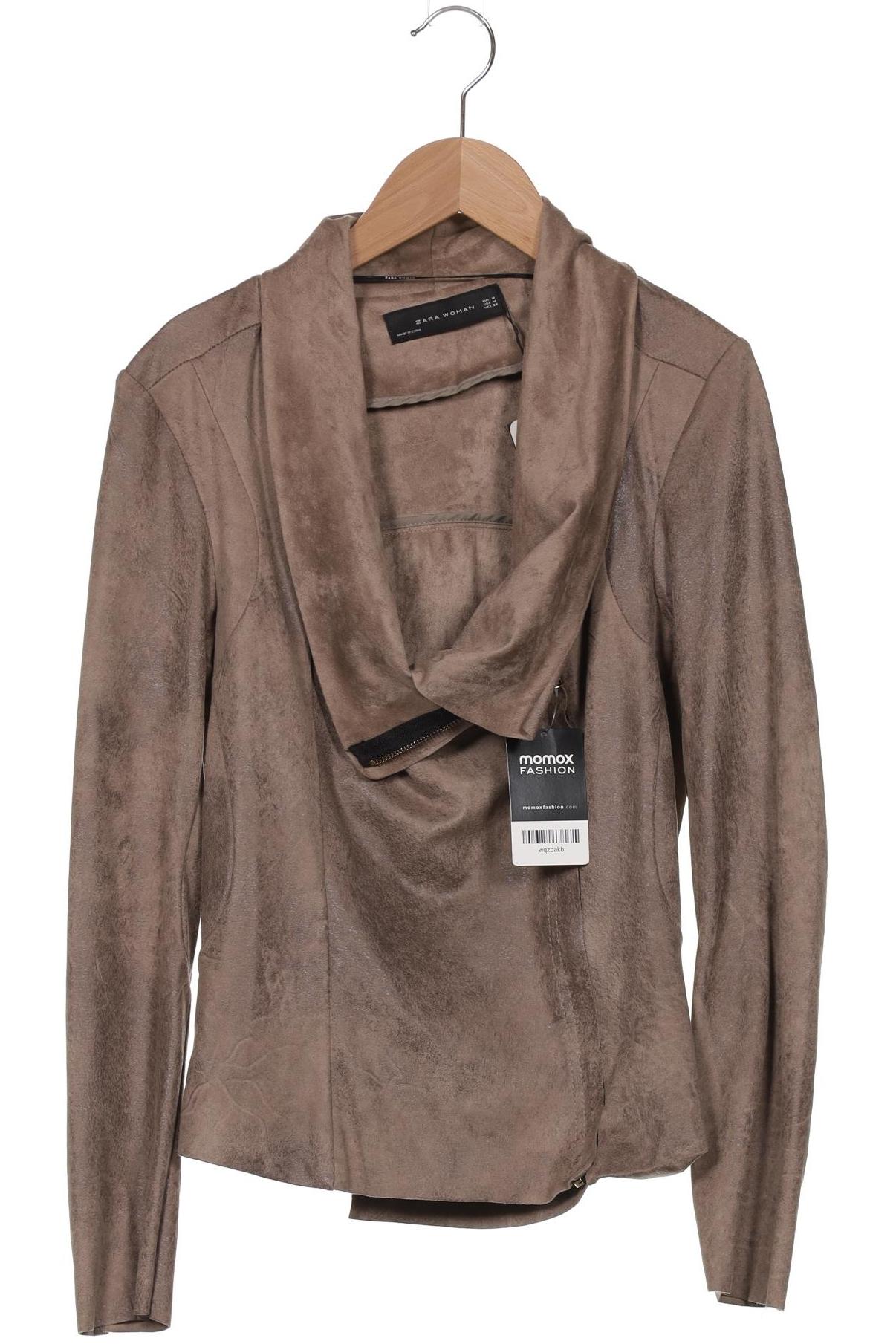 

Zara Damen Jacke, braun, Gr. 38