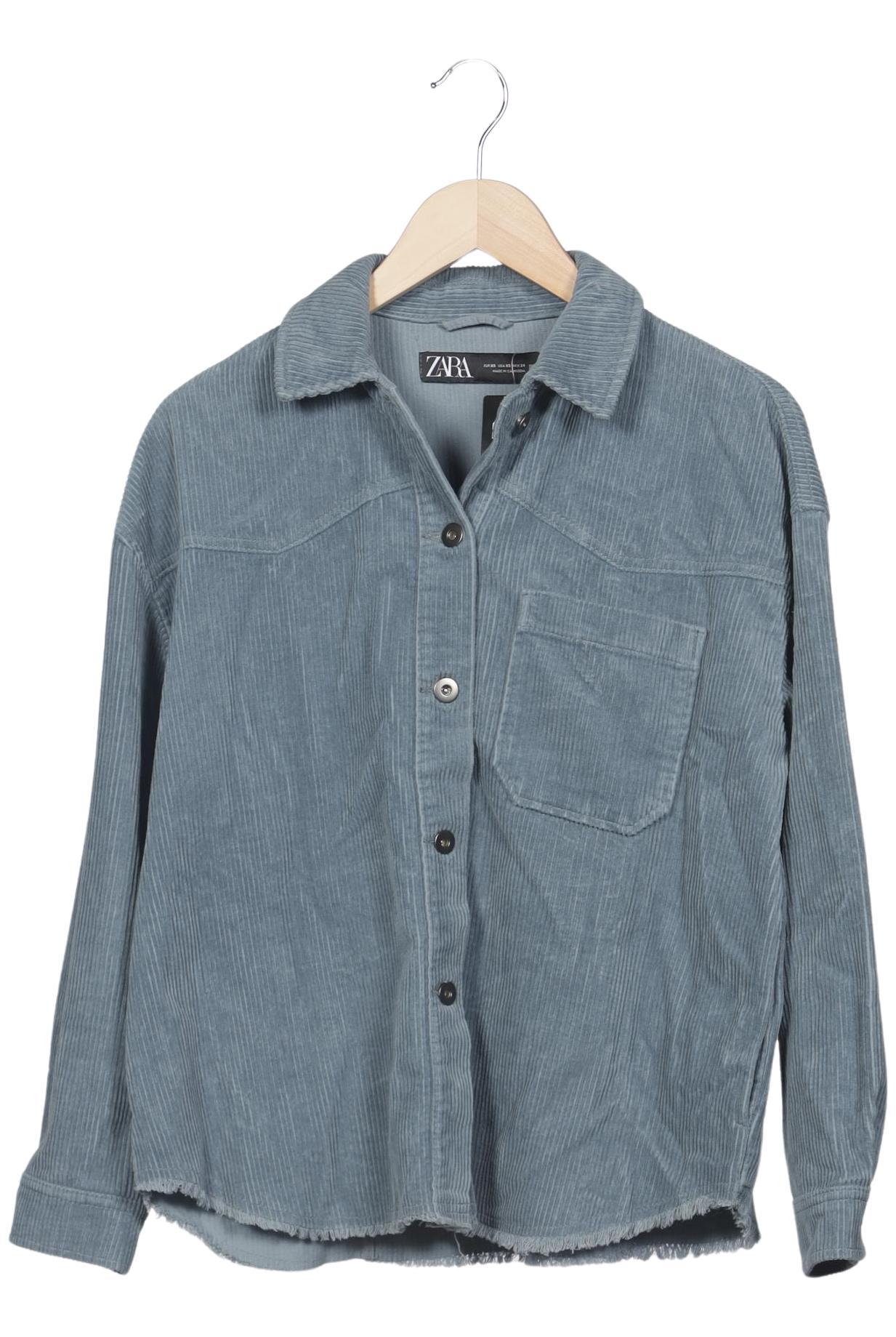 

Zara Damen Jacke, blau, Gr. 34