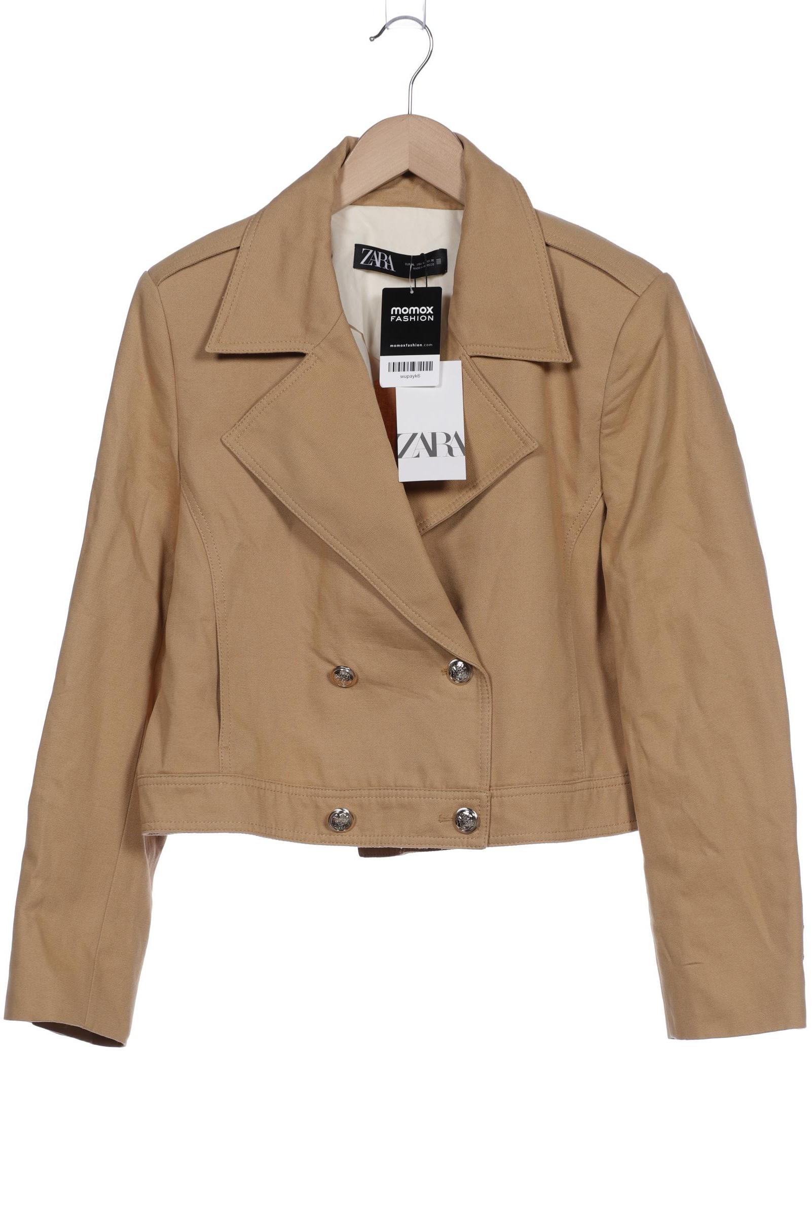 

ZARA Damen Jacke, beige