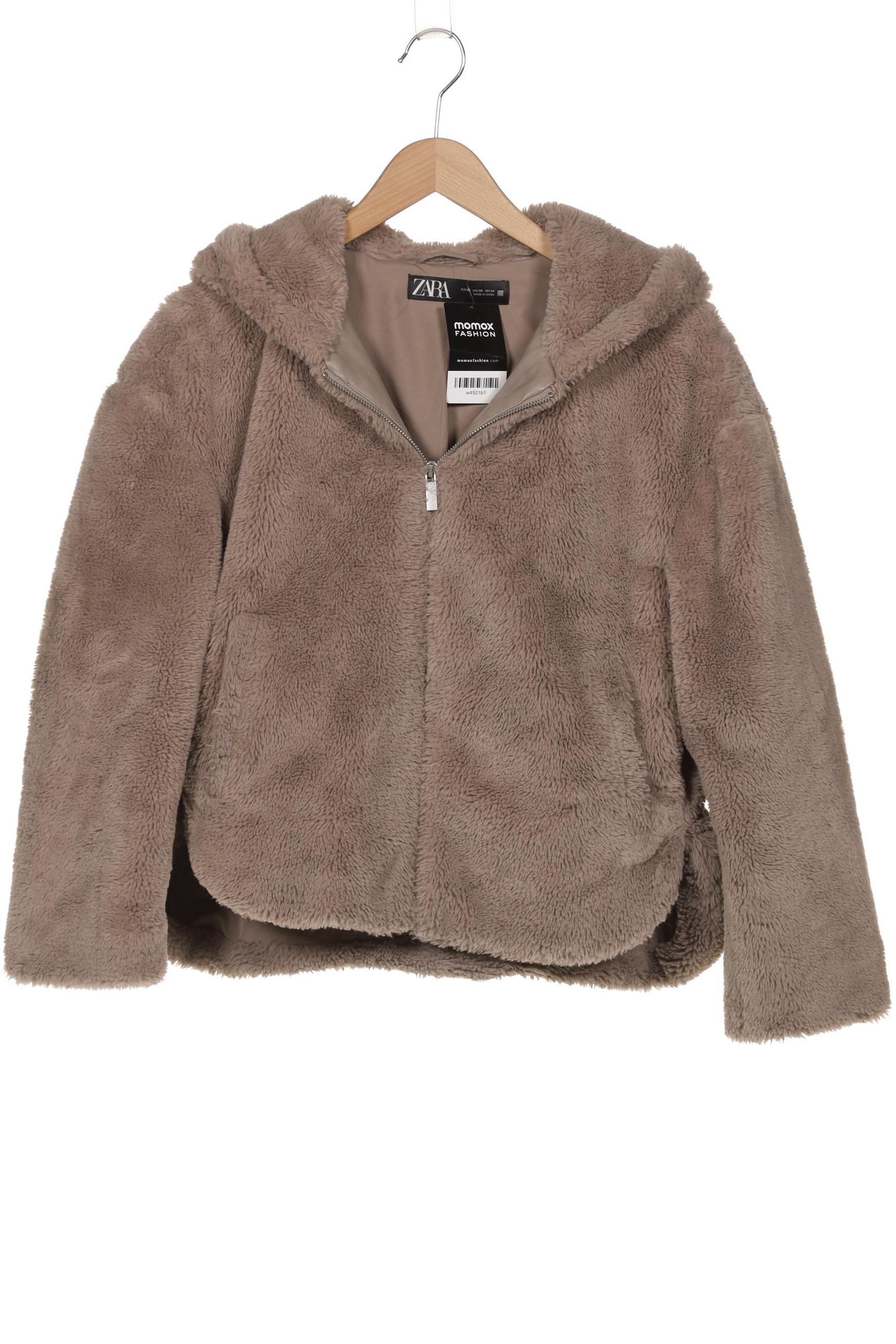 

Zara Damen Jacke, beige, Gr. 34