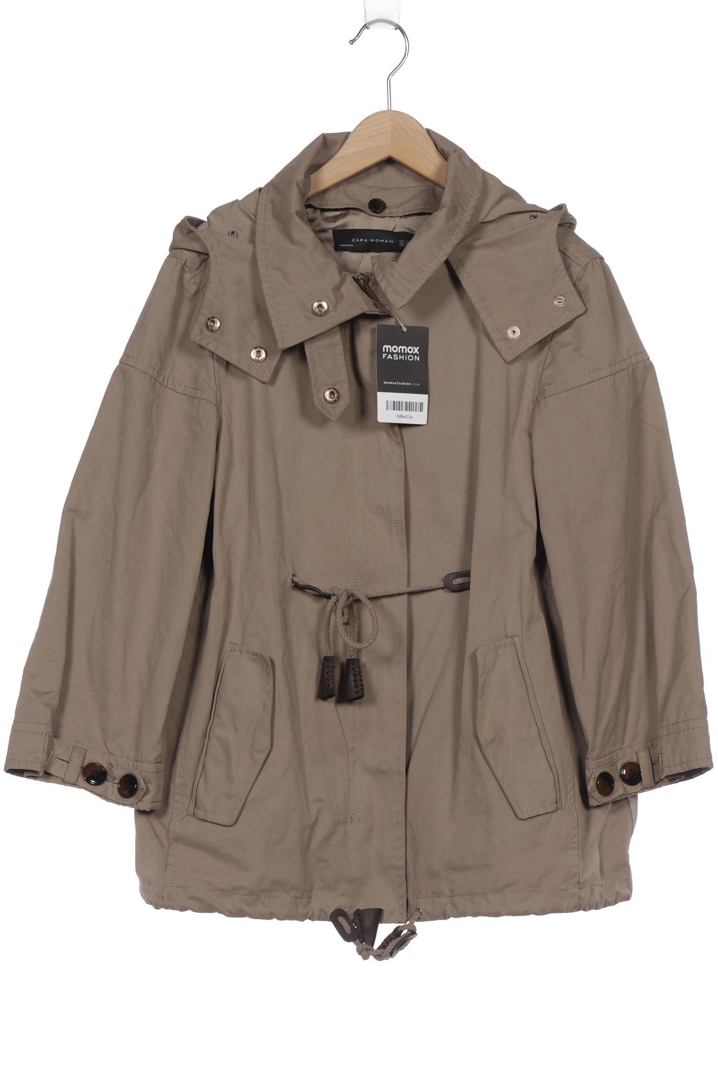 

Zara Damen Jacke, beige, Gr. 34