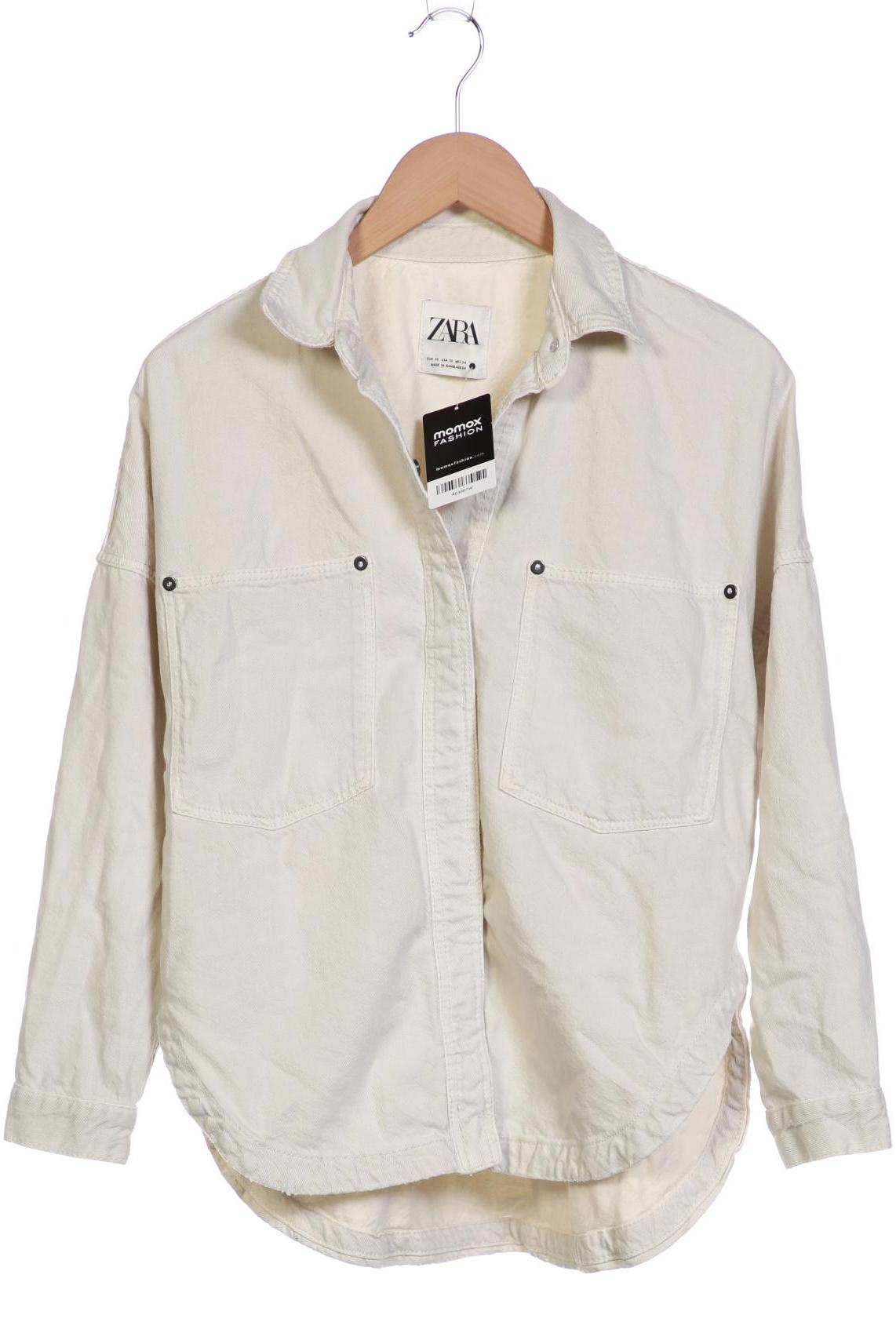 

Zara Damen Jacke, cremeweiß, Gr. 34