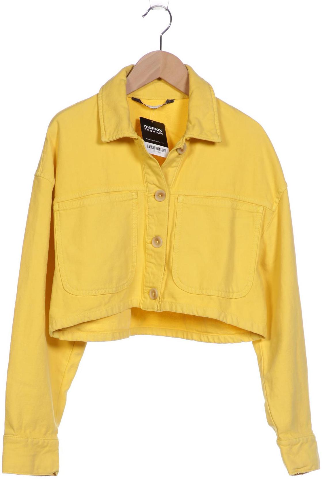 

ZARA Damen Jacke, gelb