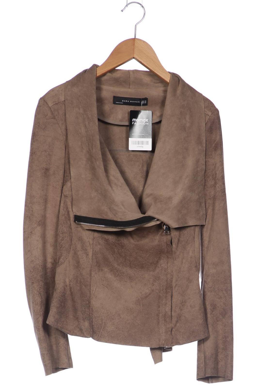 

Zara Damen Jacke, braun, Gr. 34