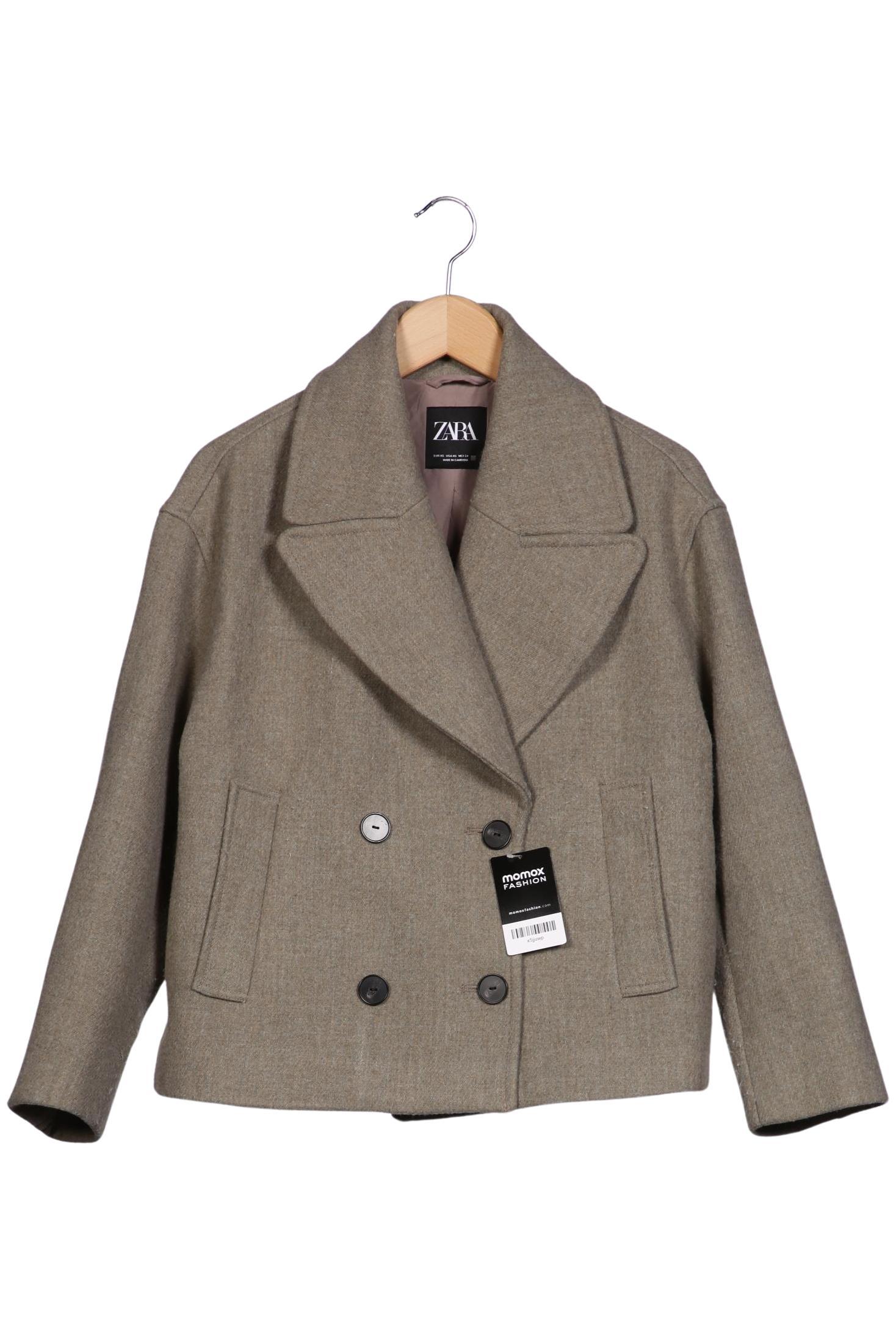 

Zara Damen Jacke, beige, Gr. 34