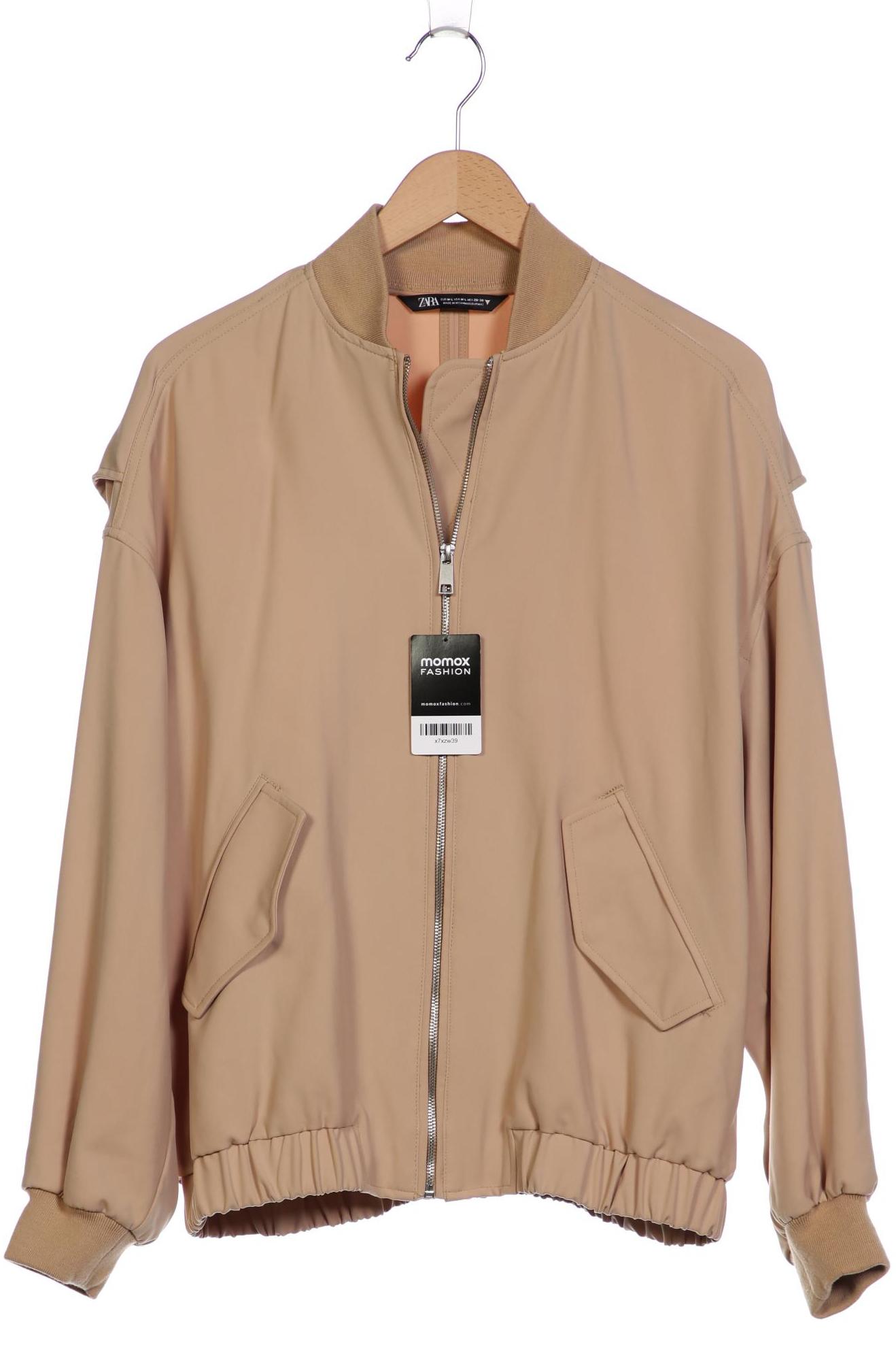 

Zara Damen Jacke, beige, Gr. 38