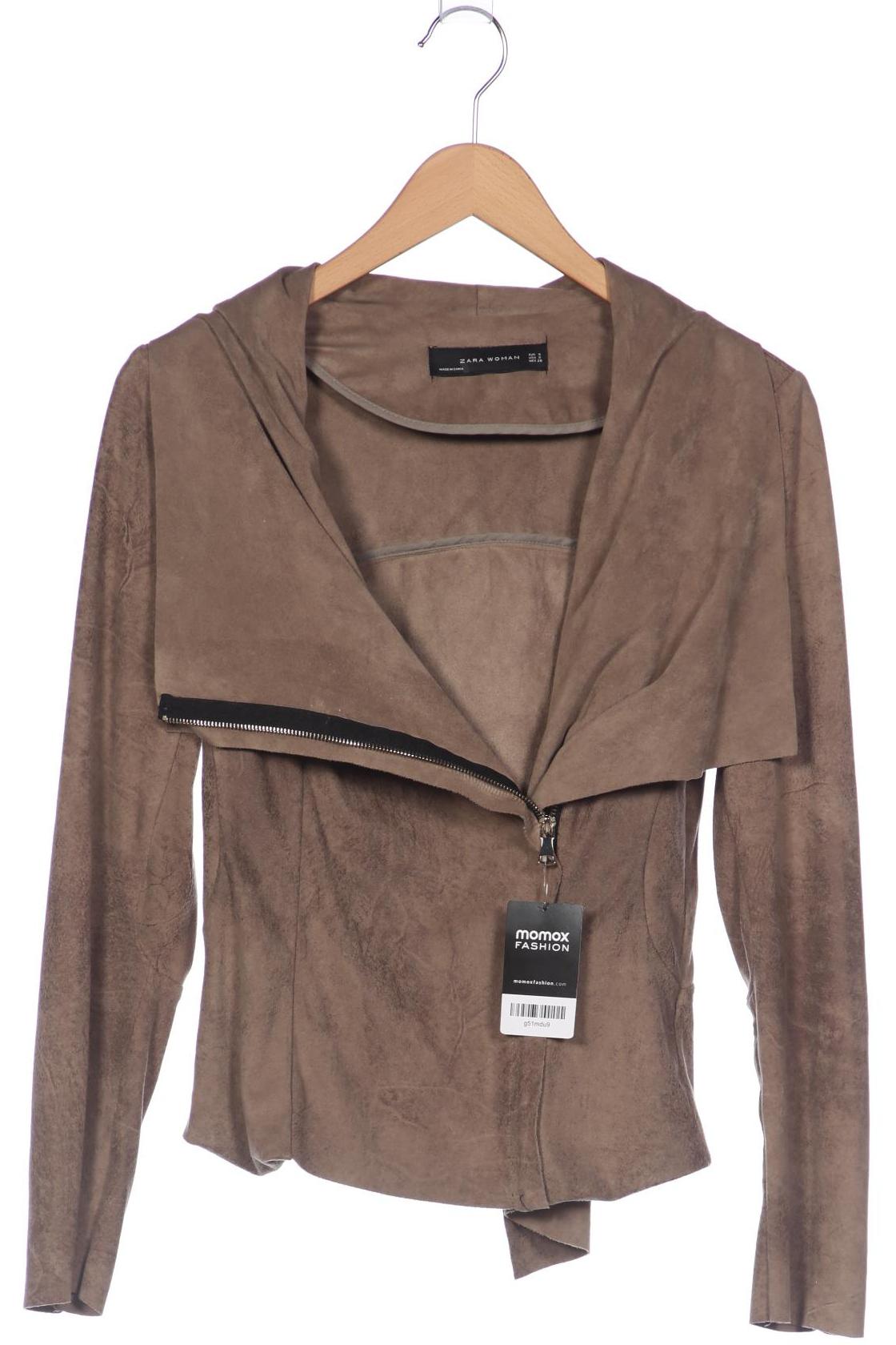 

Zara Damen Jacke, braun, Gr. 36