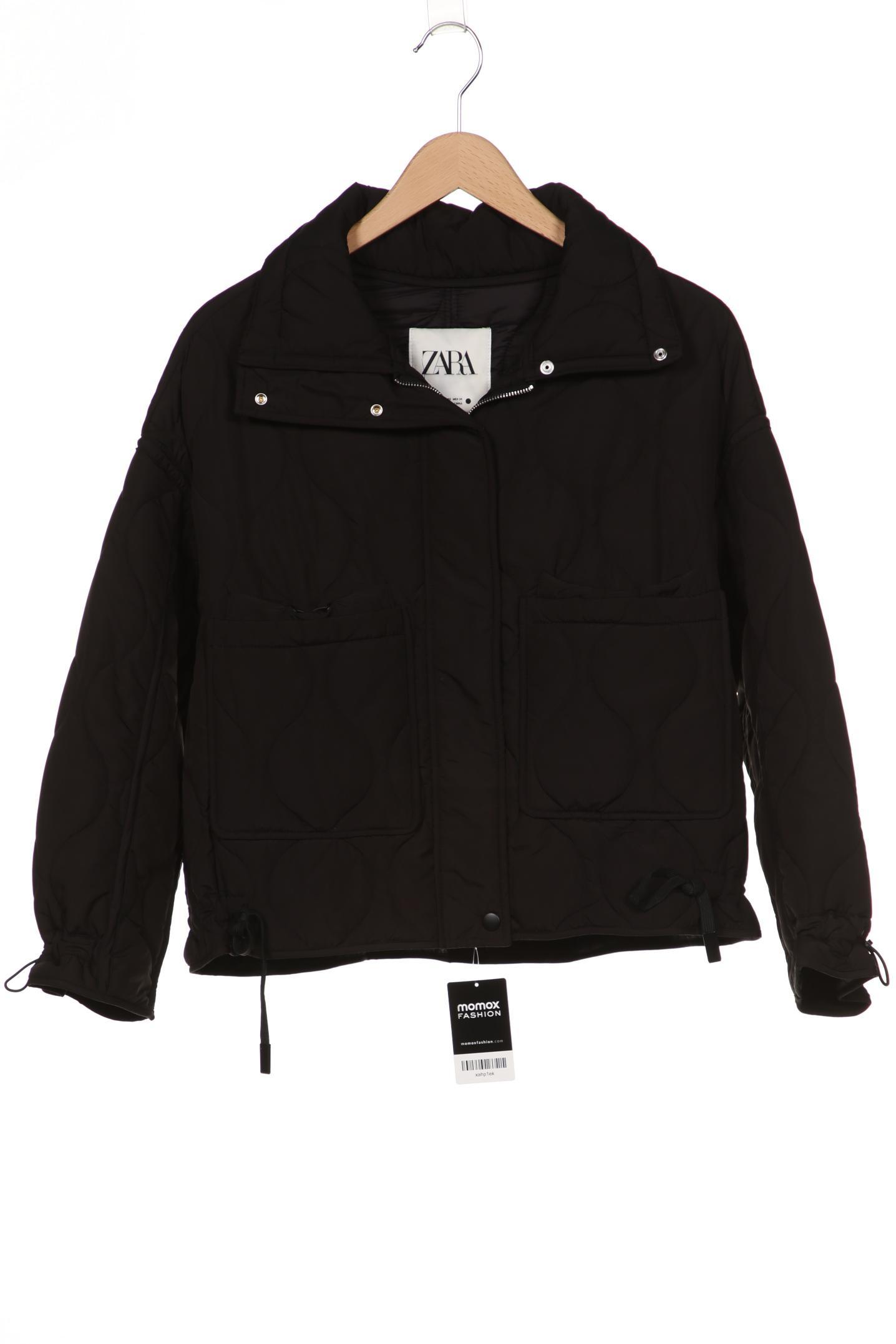 

ZARA Damen Jacke, schwarz