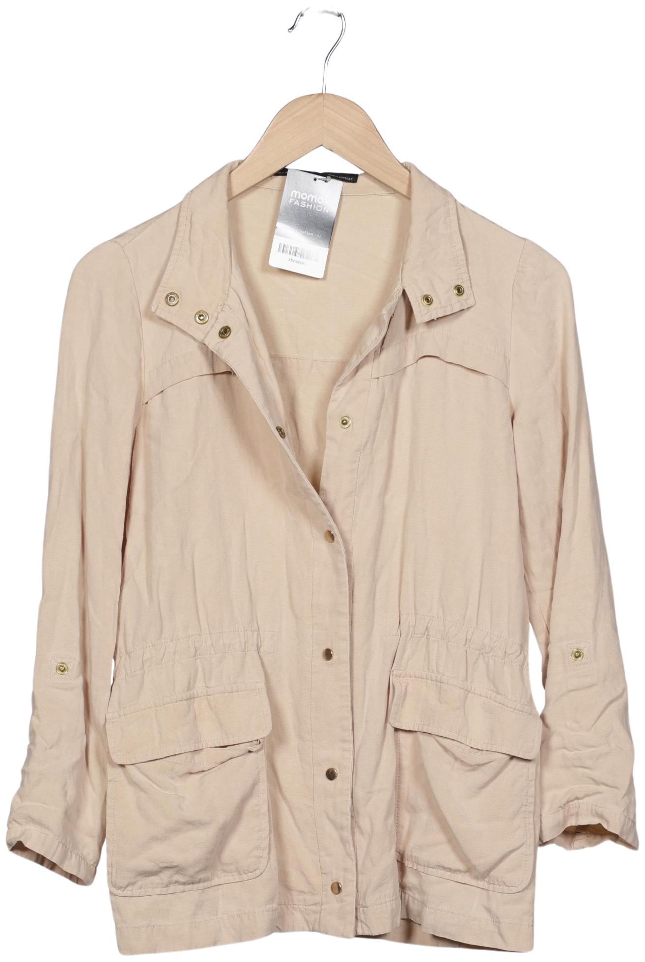 

Zara Damen Jacke, beige, Gr. 34