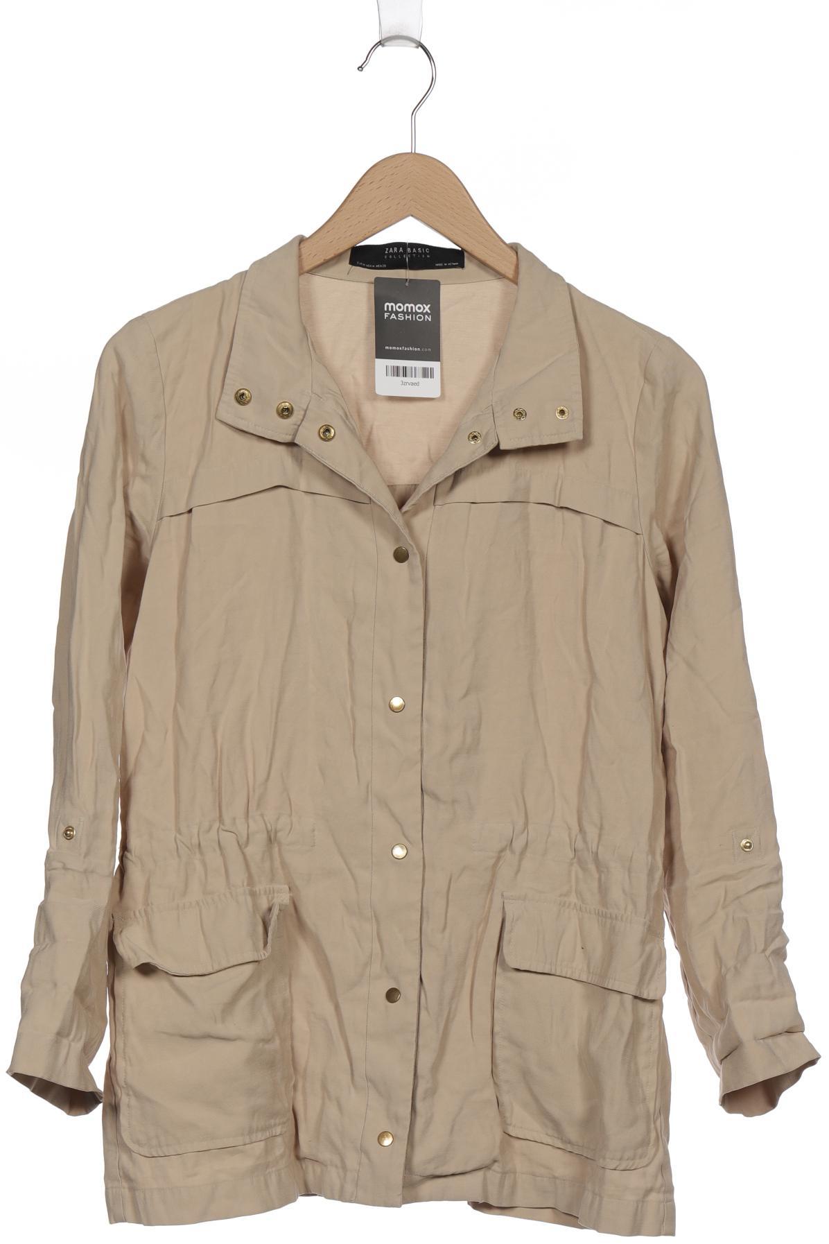 

Zara Damen Jacke, beige, Gr. 38