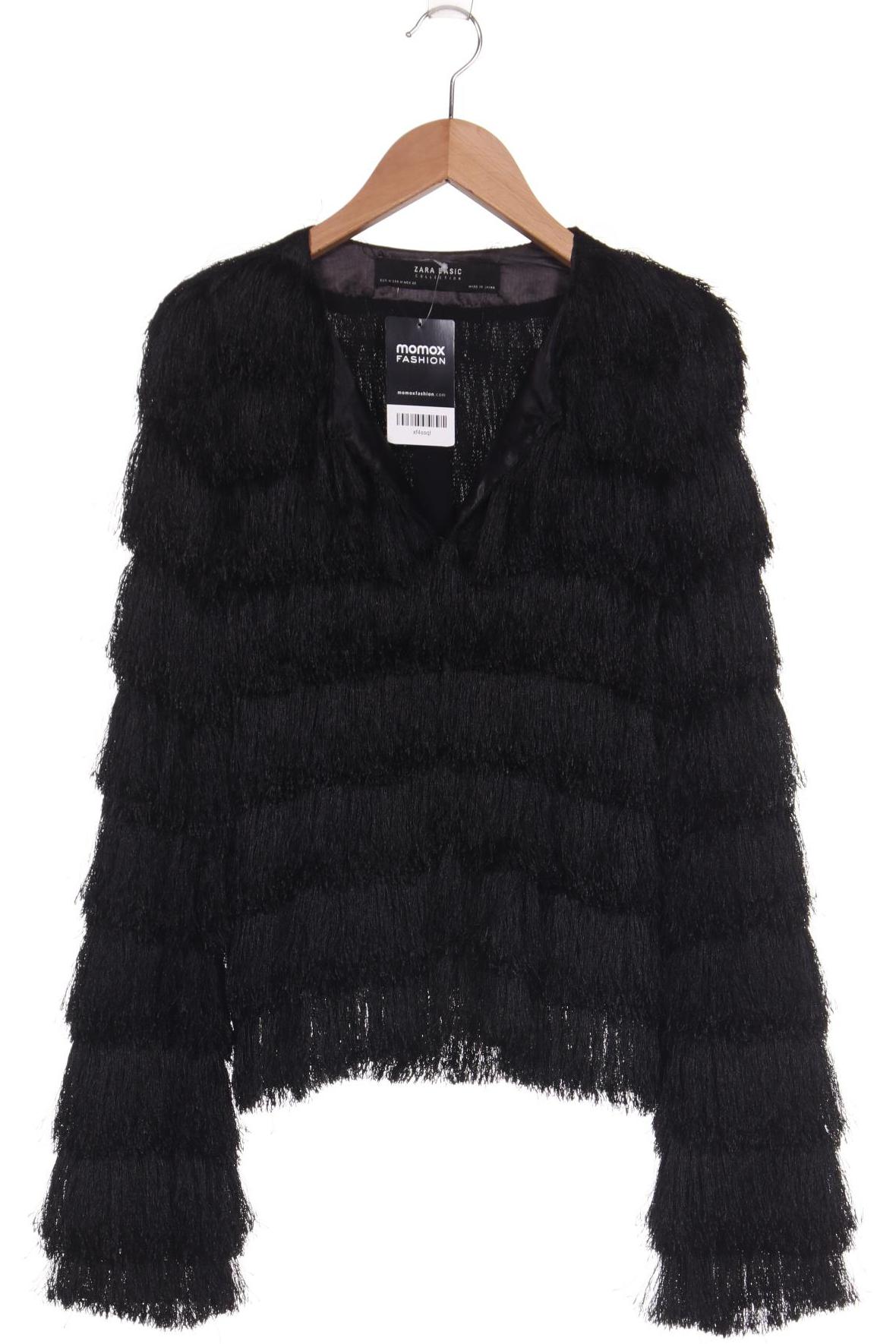 

ZARA Damen Jacke, schwarz