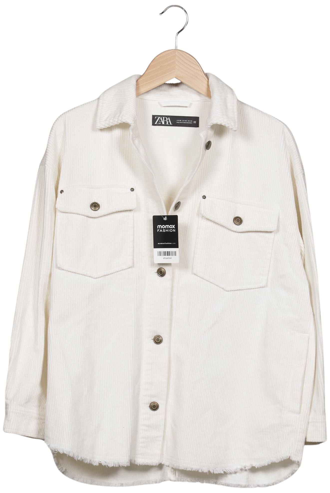 

Zara Damen Jacke, cremeweiß, Gr. 34