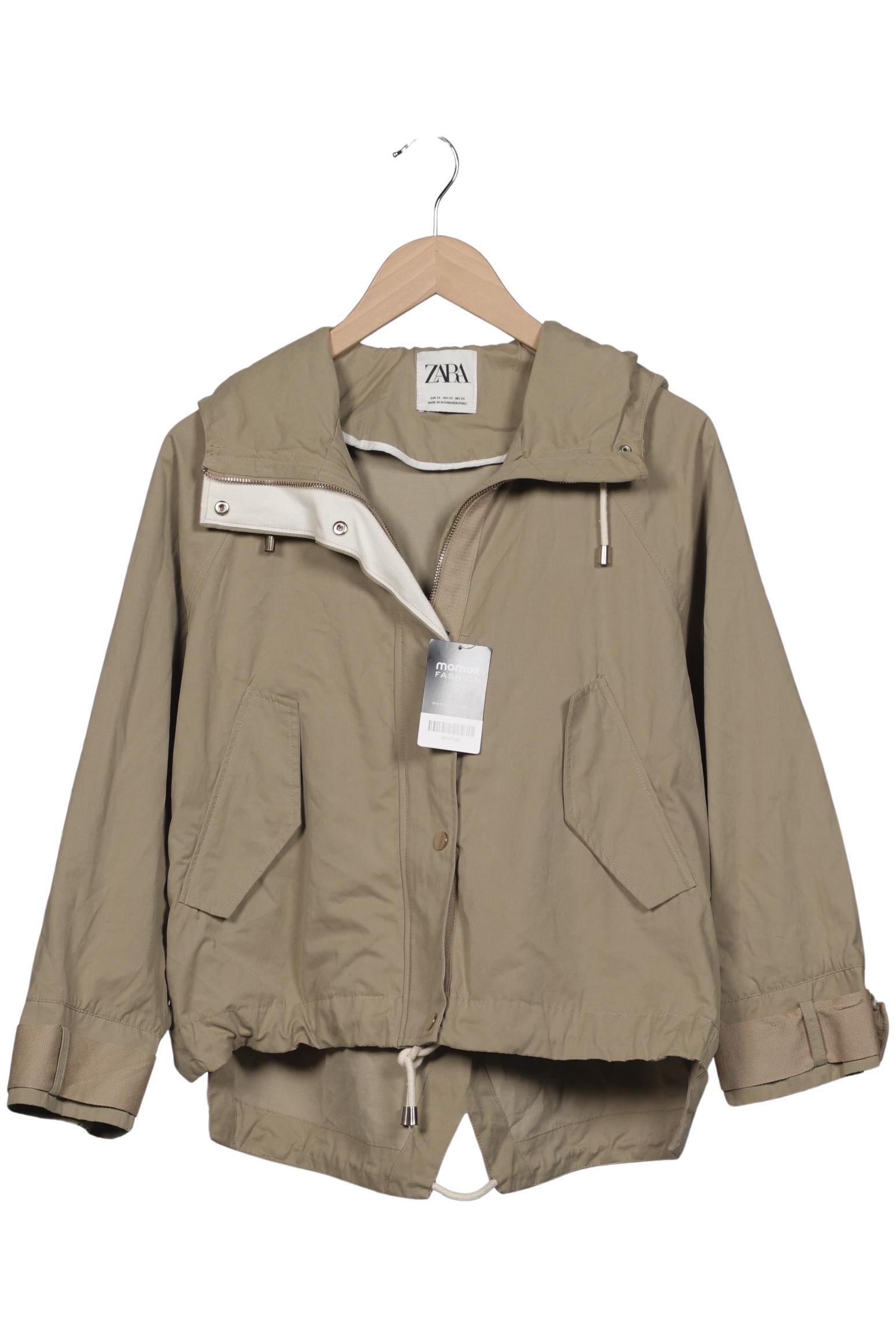 

Zara Damen Jacke, beige, Gr. 34