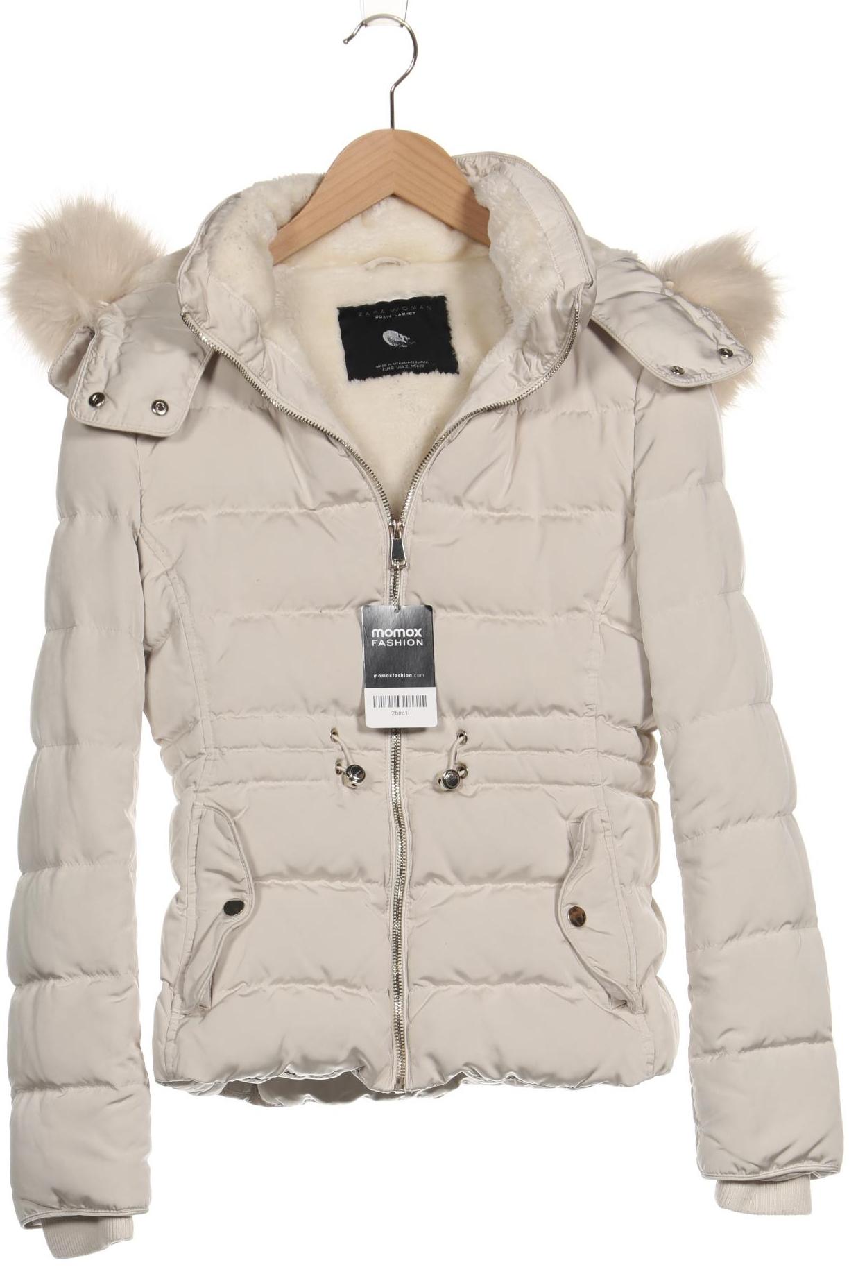 

Zara Damen Jacke, cremeweiß, Gr. 36