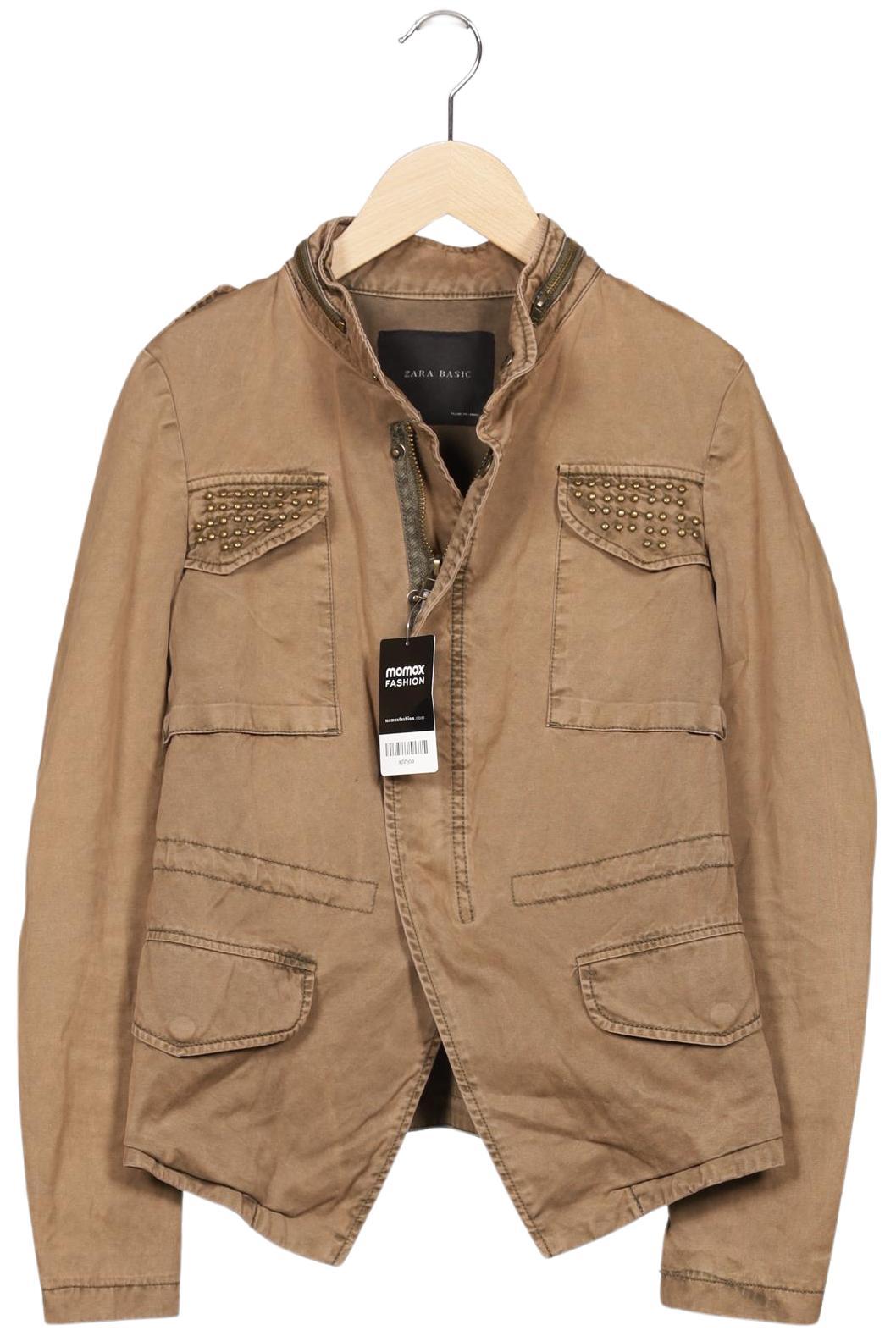 

Zara Damen Jacke, beige, Gr. 36