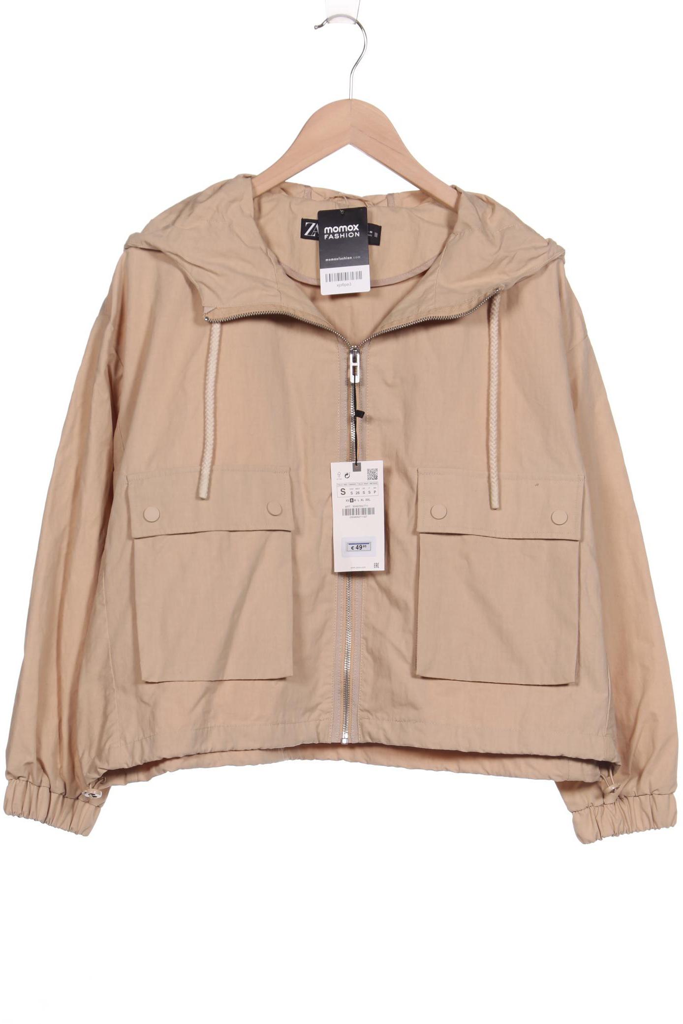 

ZARA Damen Jacke, beige