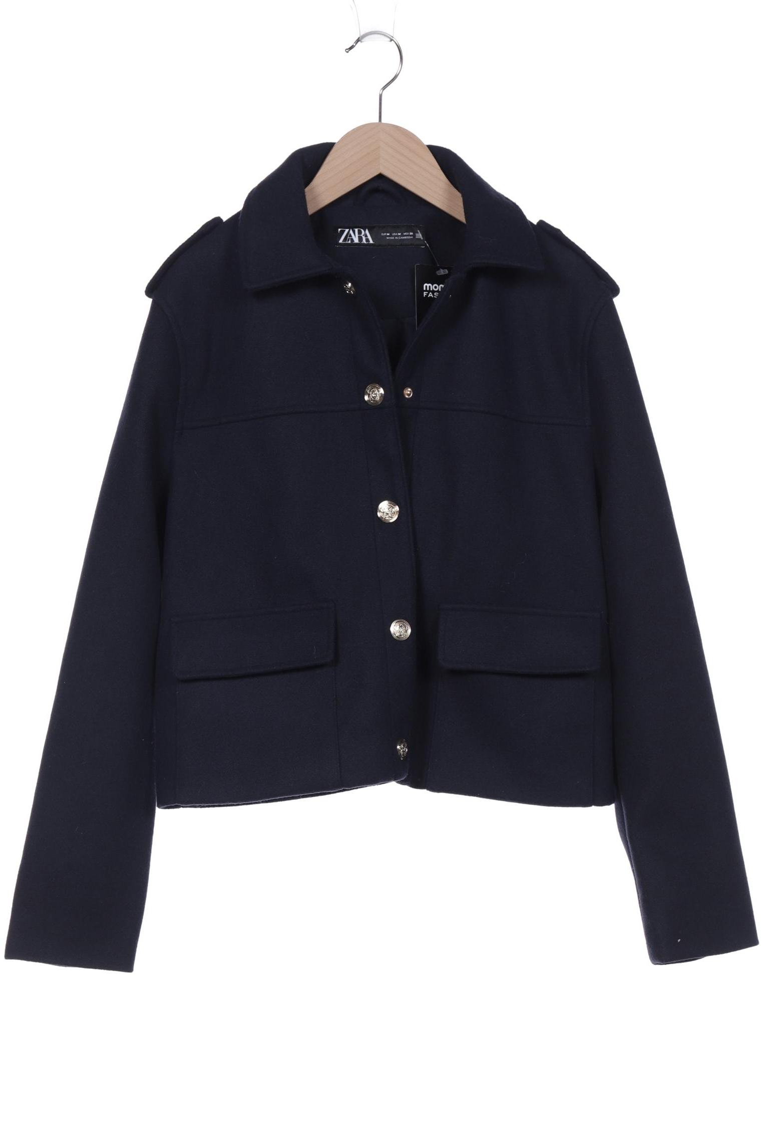

Zara Damen Jacke, marineblau, Gr. 38