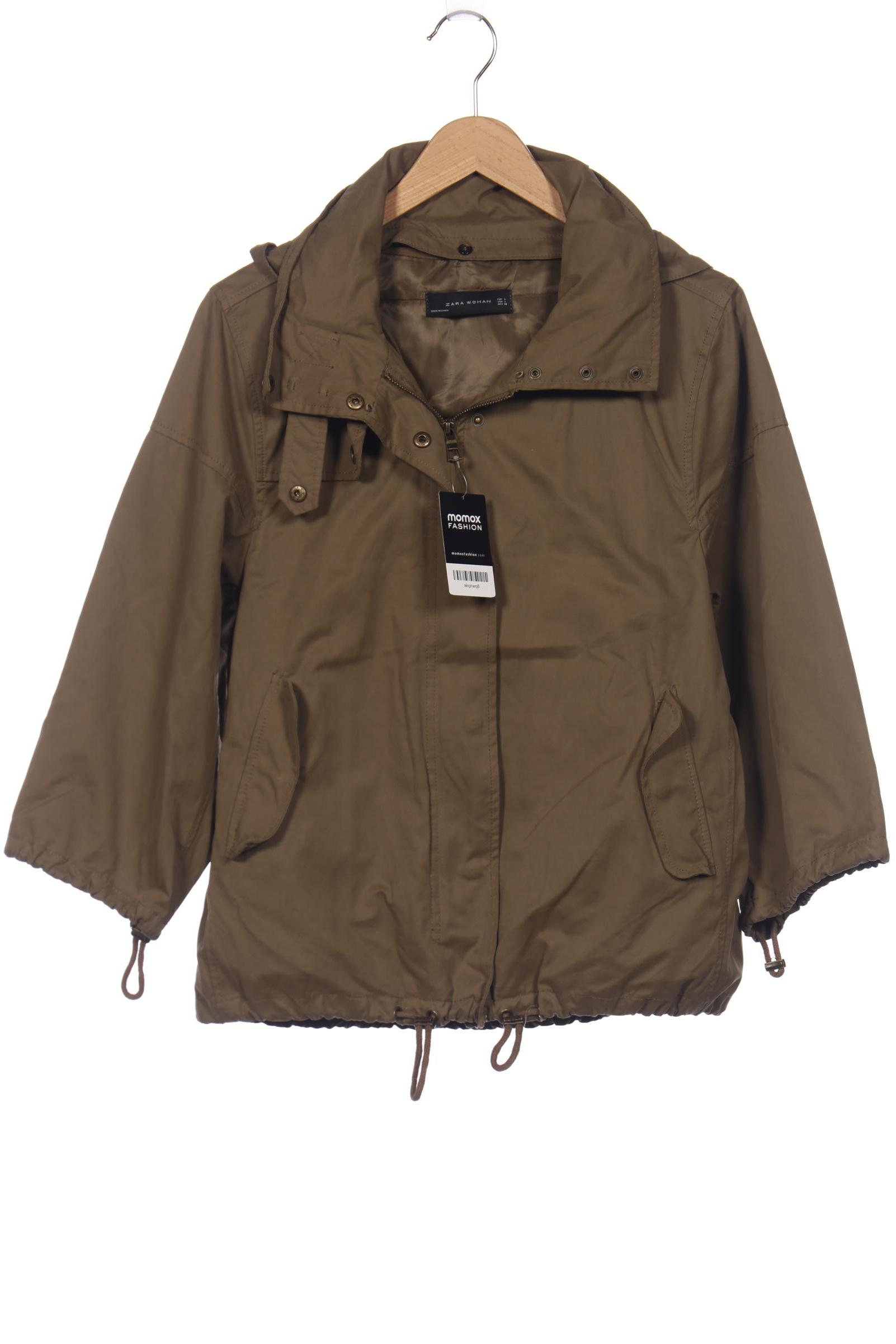 

ZARA Damen Jacke, braun