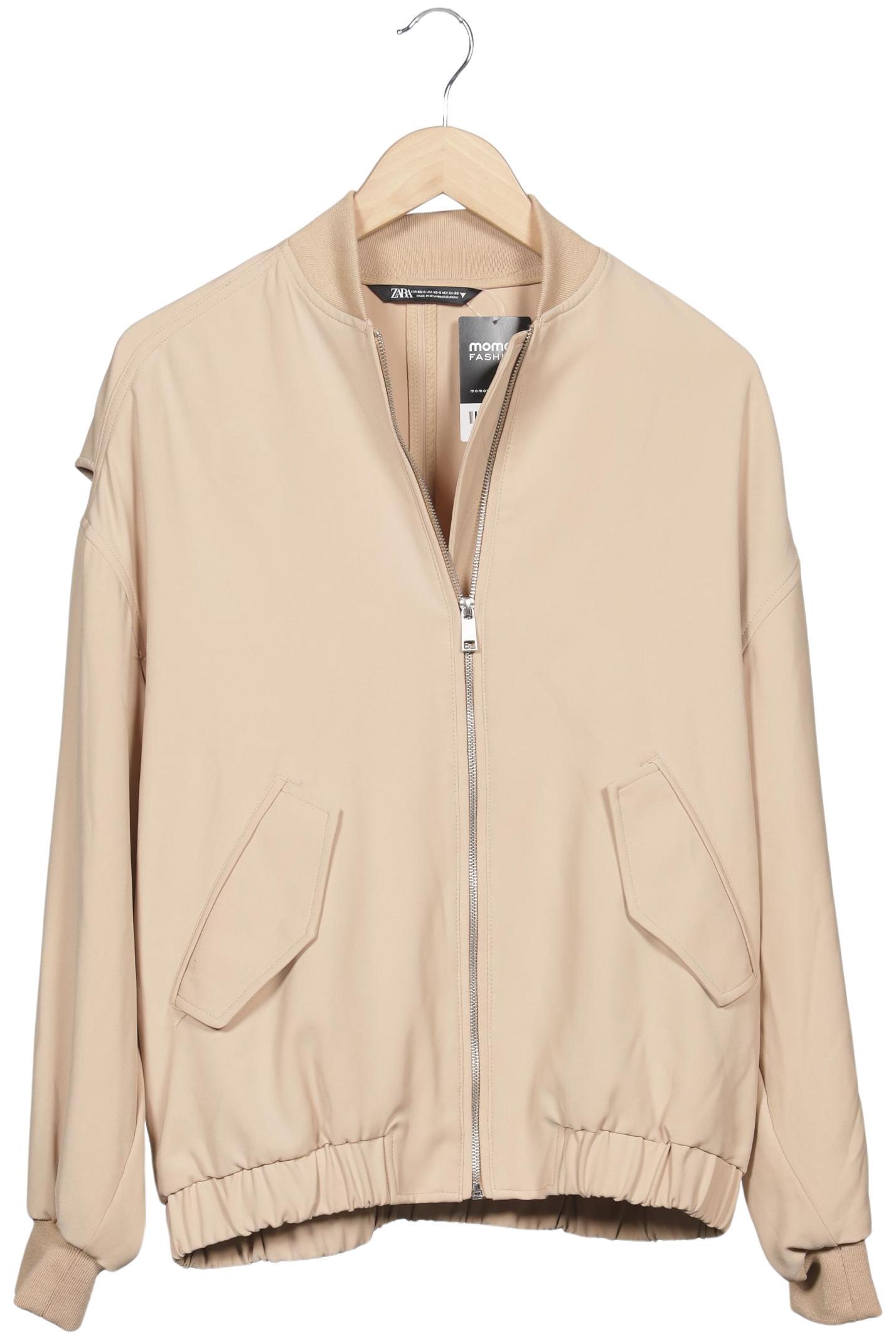 

Zara Damen Jacke, beige, Gr. 34