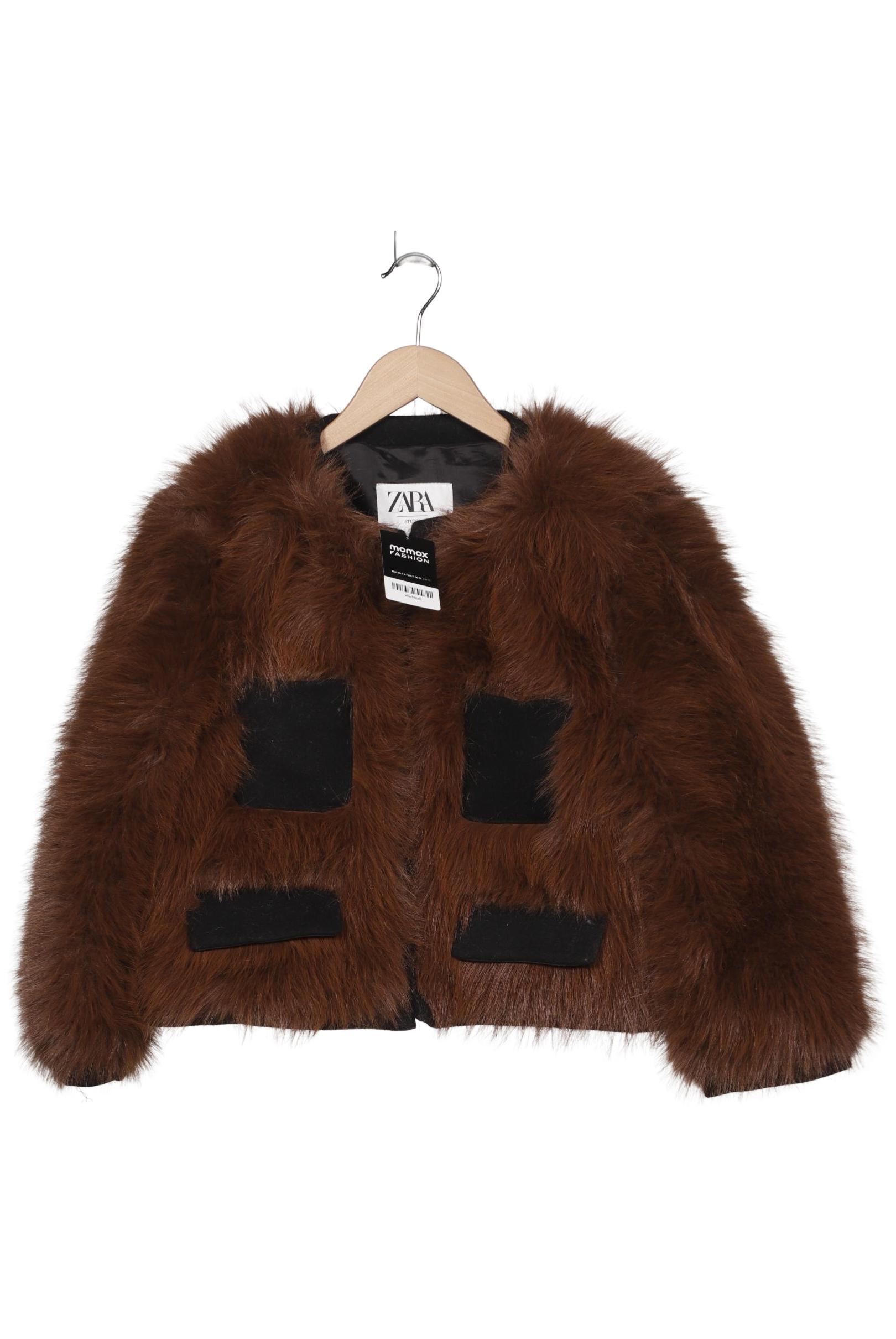 

Zara Damen Jacke, braun, Gr. 42