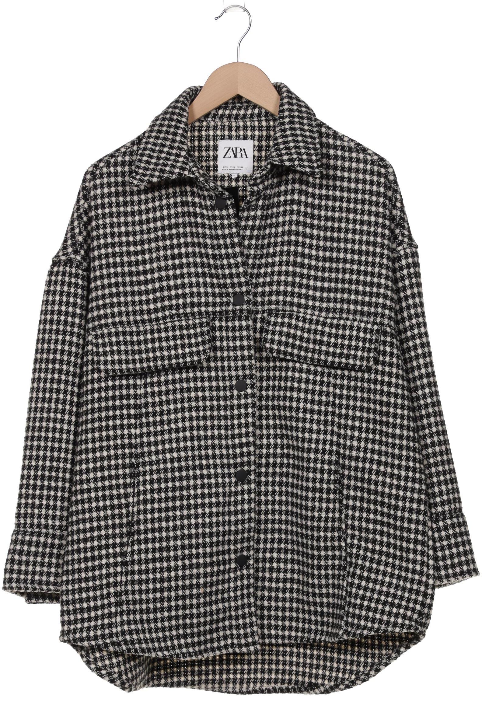 

ZARA Damen Jacke, schwarz