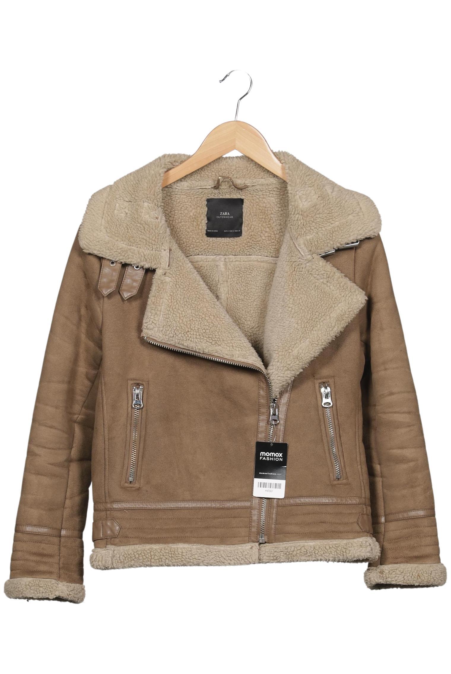 

Zara Damen Jacke, braun, Gr. 36