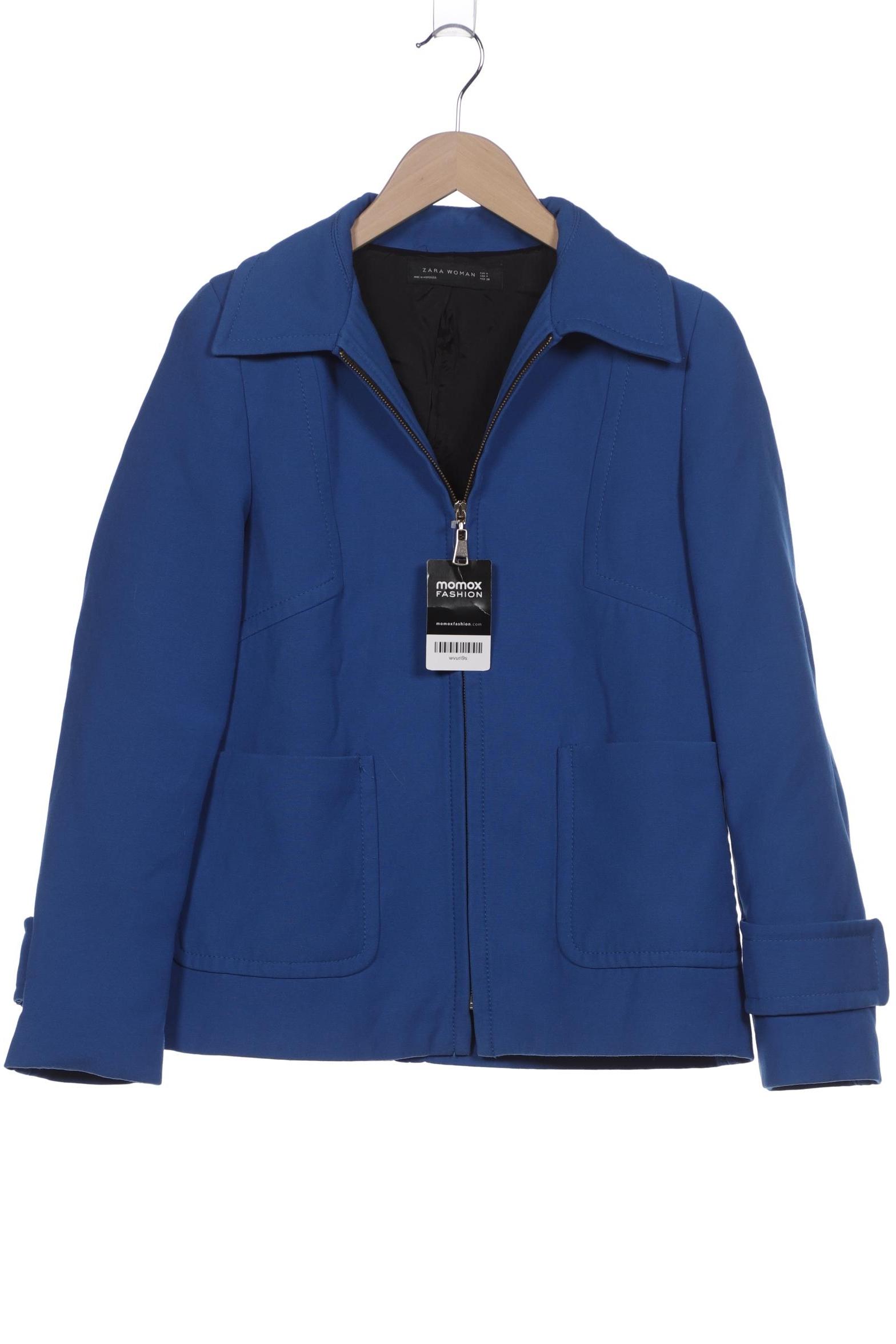 

Zara Damen Jacke, blau, Gr. 38