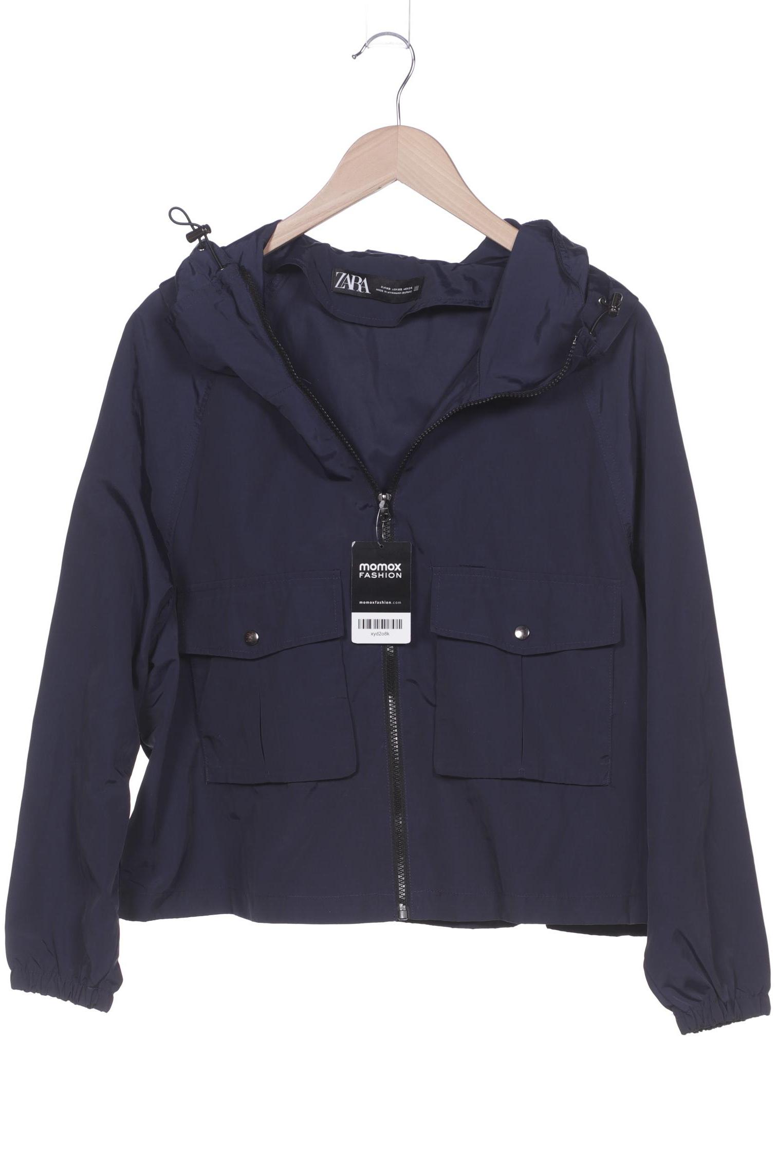 

Zara Damen Jacke, marineblau, Gr. 34