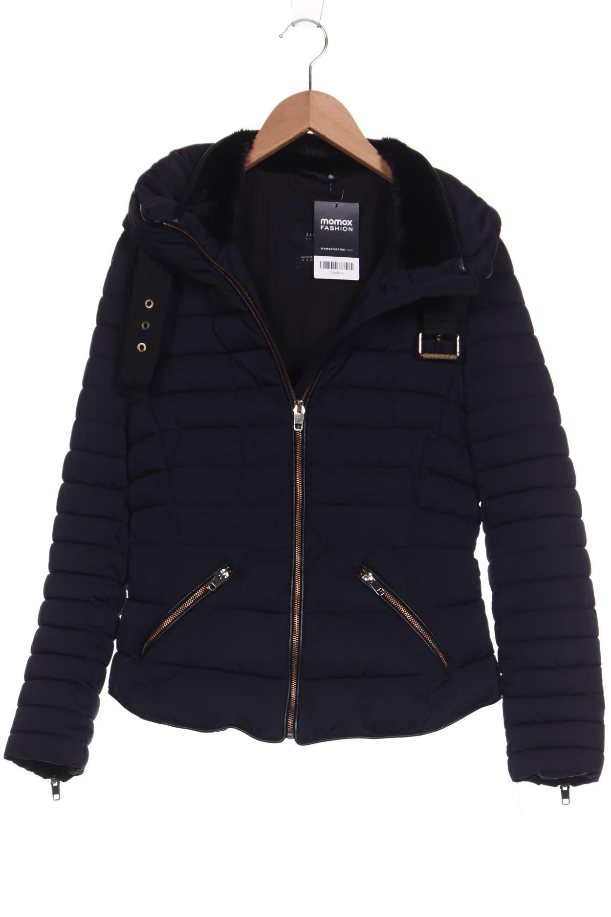 

Zara Damen Jacke, marineblau, Gr. 38