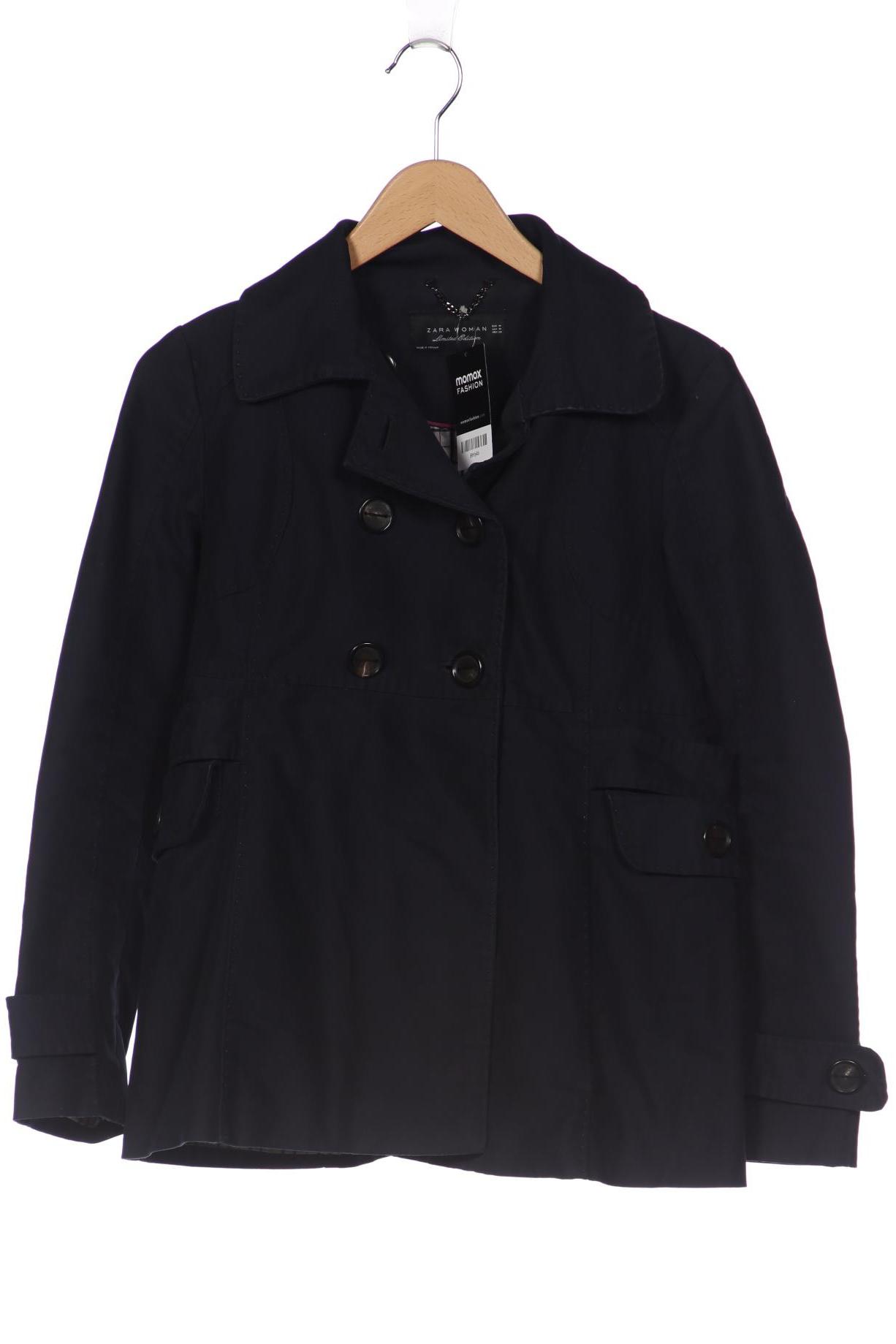 

ZARA Damen Jacke, marineblau
