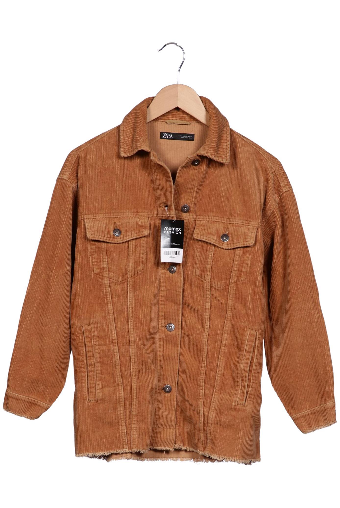 

Zara Damen Jacke, braun, Gr. 34
