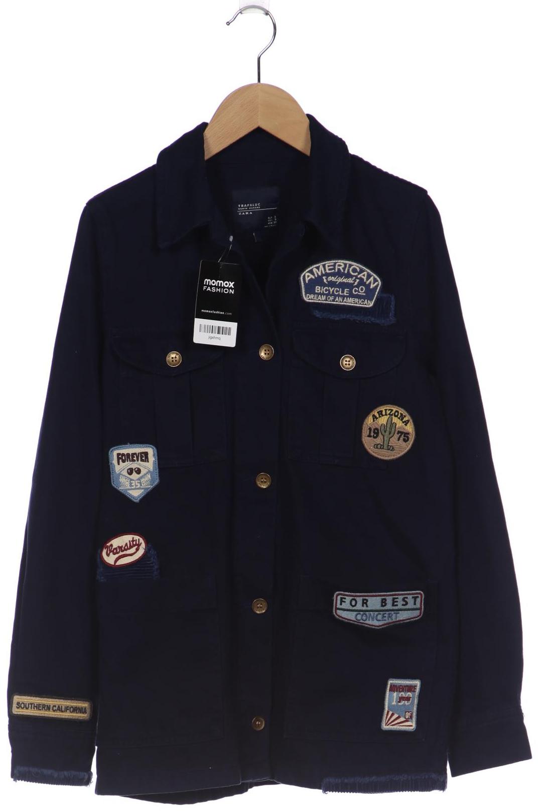 

Zara Damen Jacke, marineblau, Gr. 36