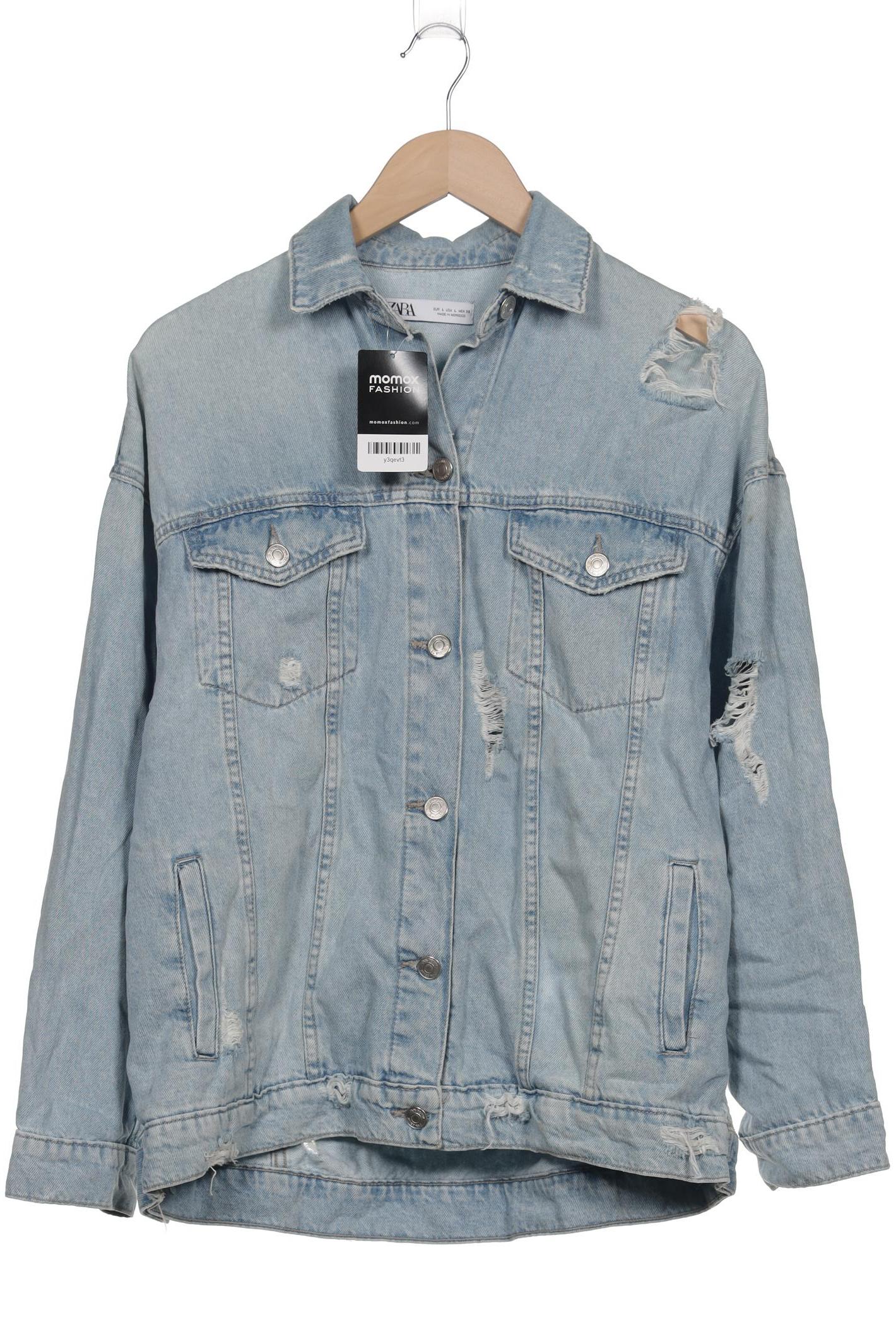 

Zara Damen Jacke, blau, Gr. 42