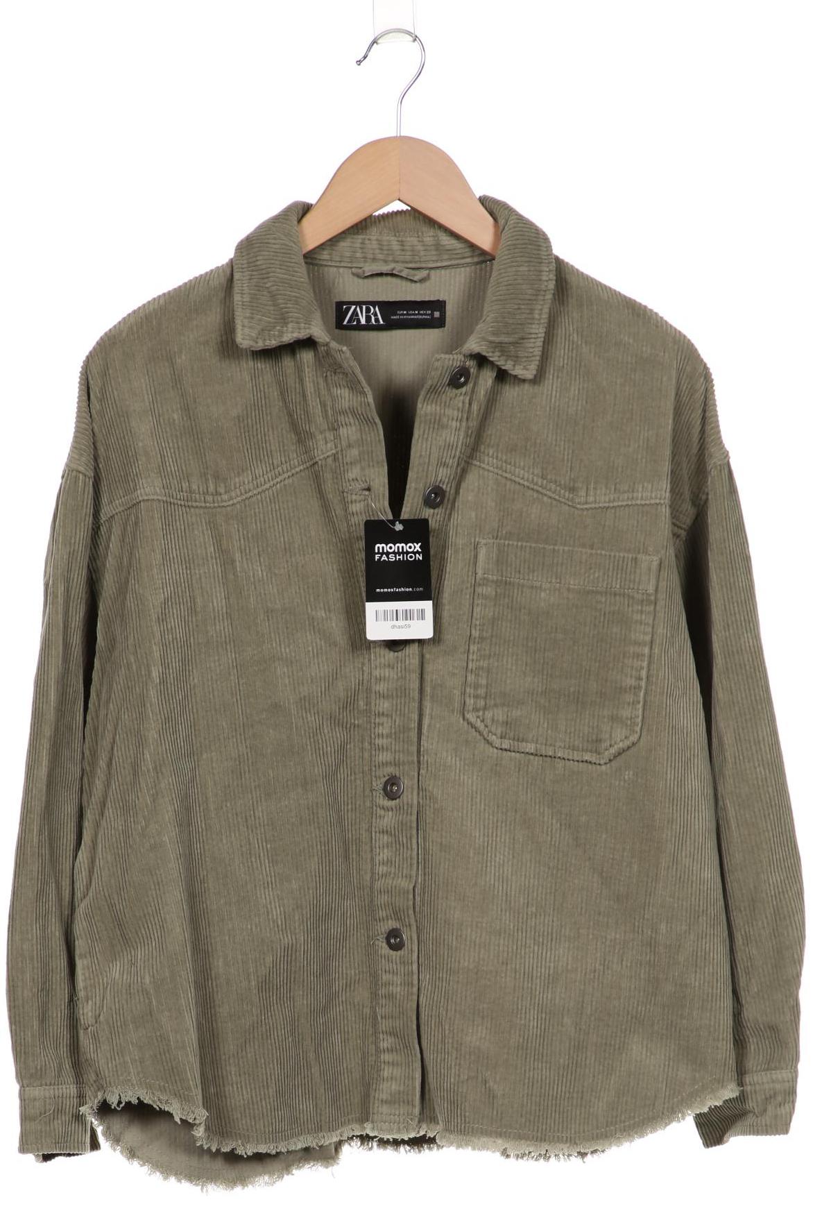 

ZARA Damen Jacke, grün