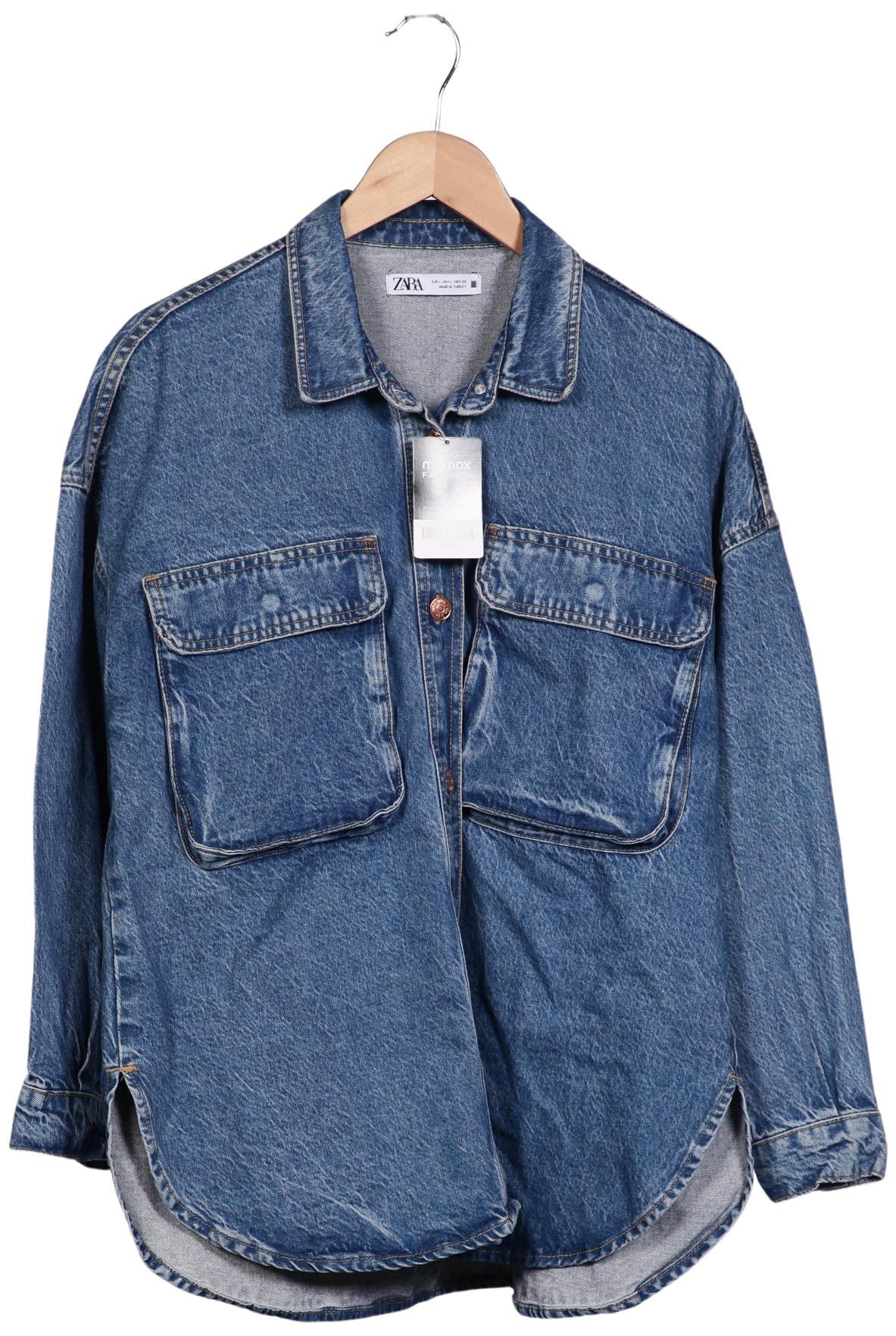 

Zara Damen Jacke, blau, Gr. 42