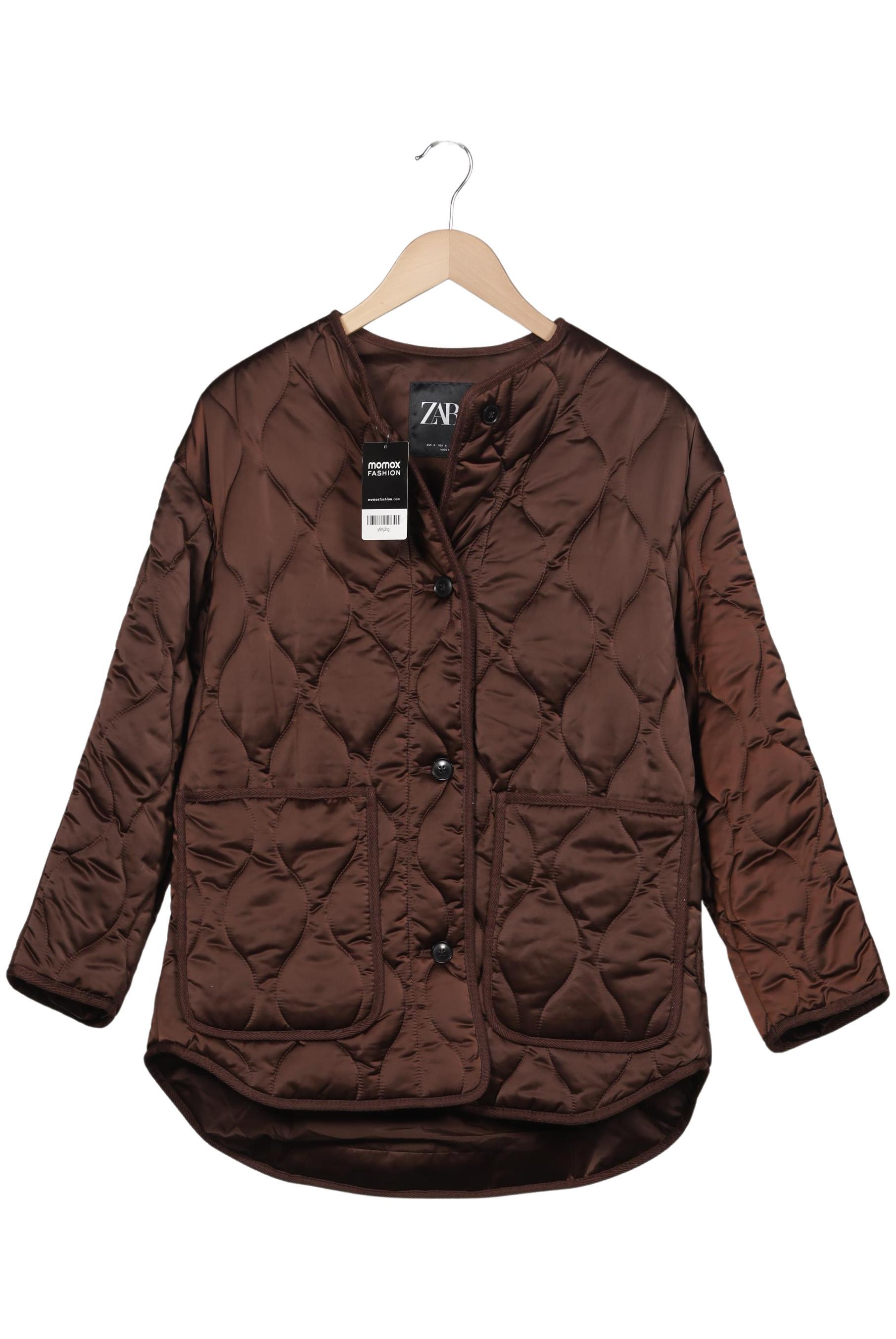 

Zara Damen Jacke, braun, Gr. 36