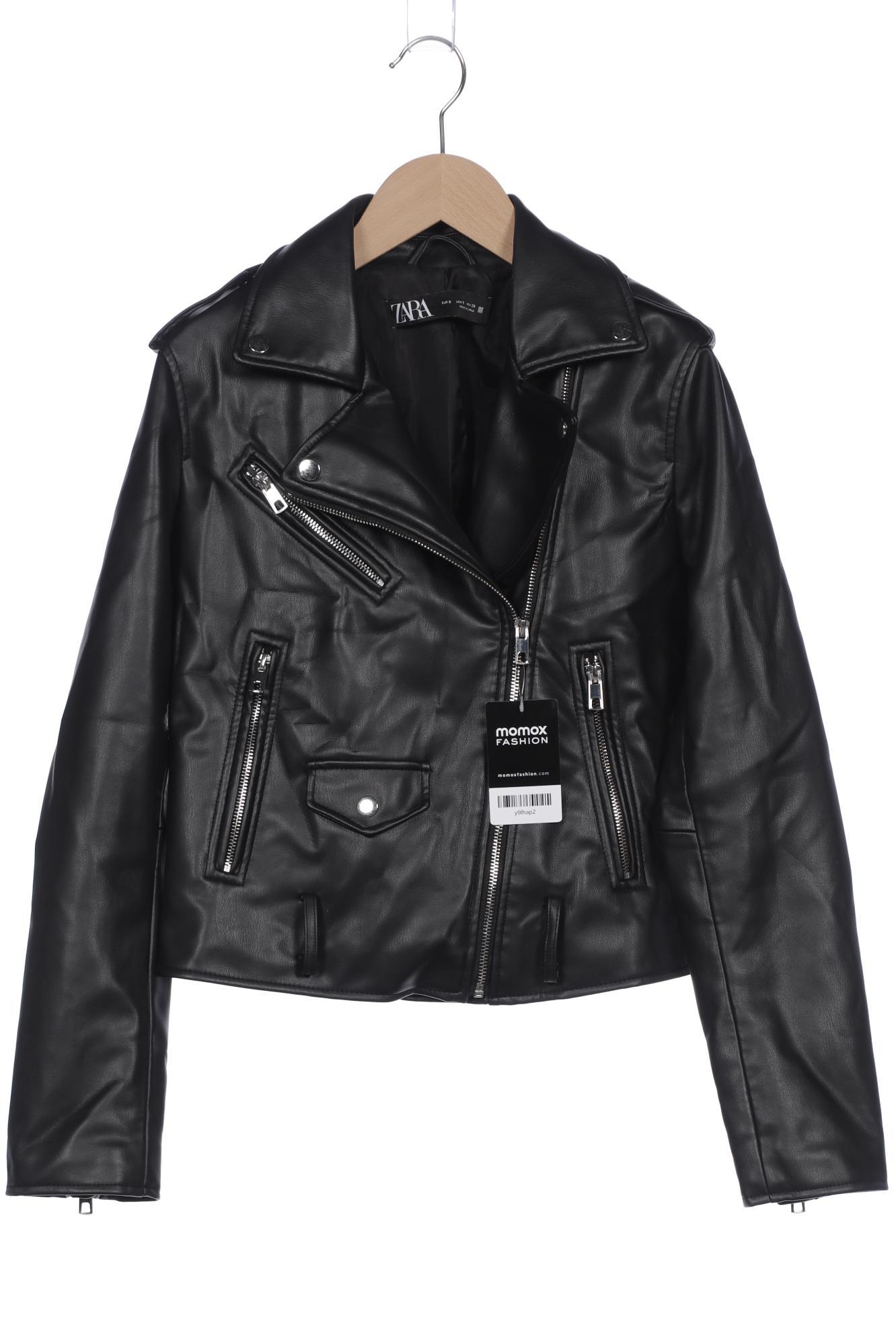 

ZARA Damen Jacke, schwarz