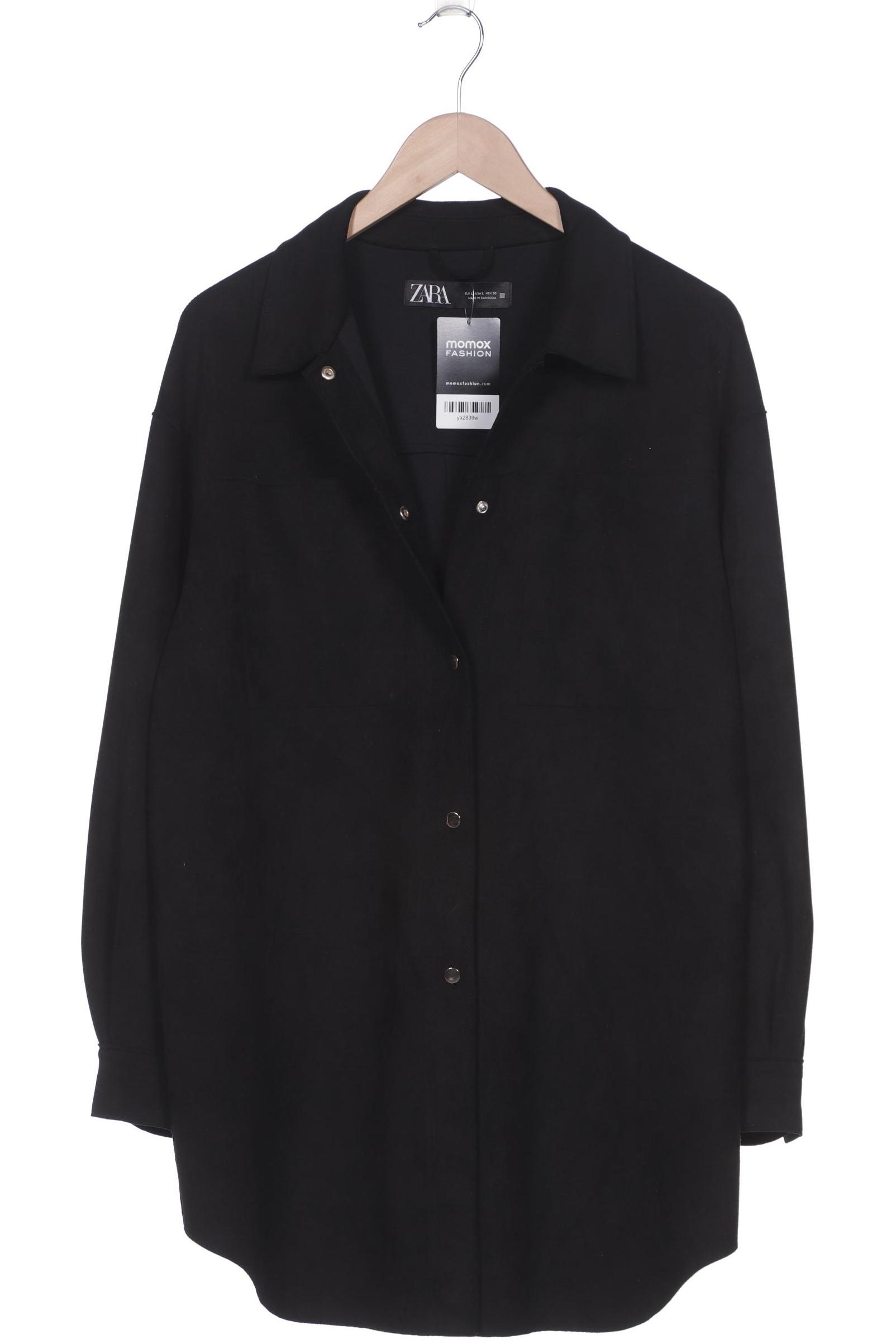 

ZARA Damen Jacke, schwarz