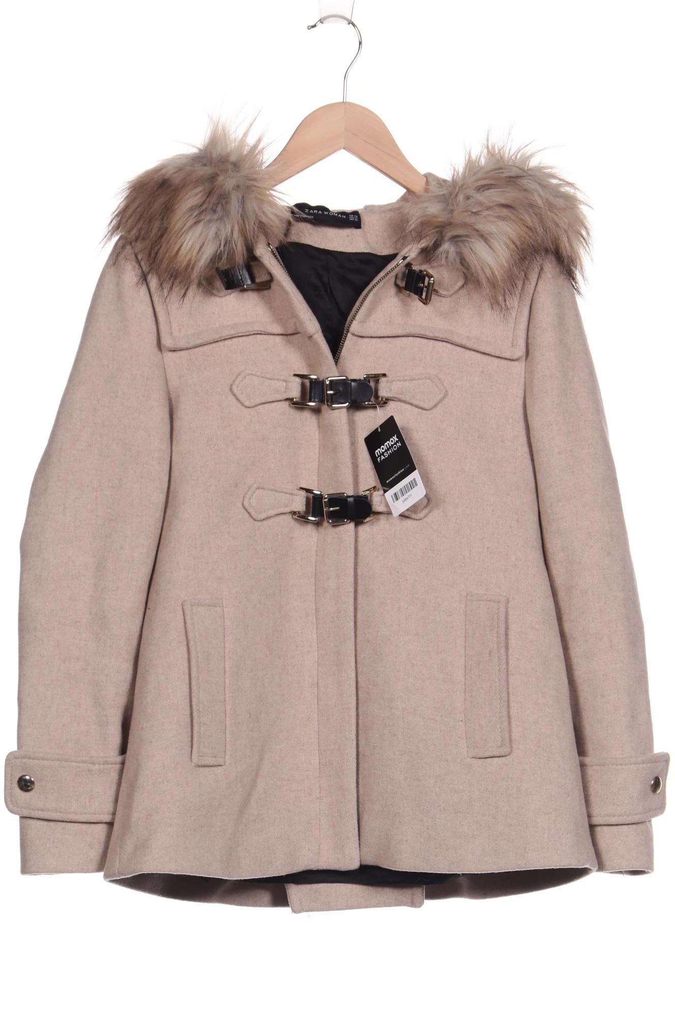 

Zara Damen Jacke, beige, Gr. 34