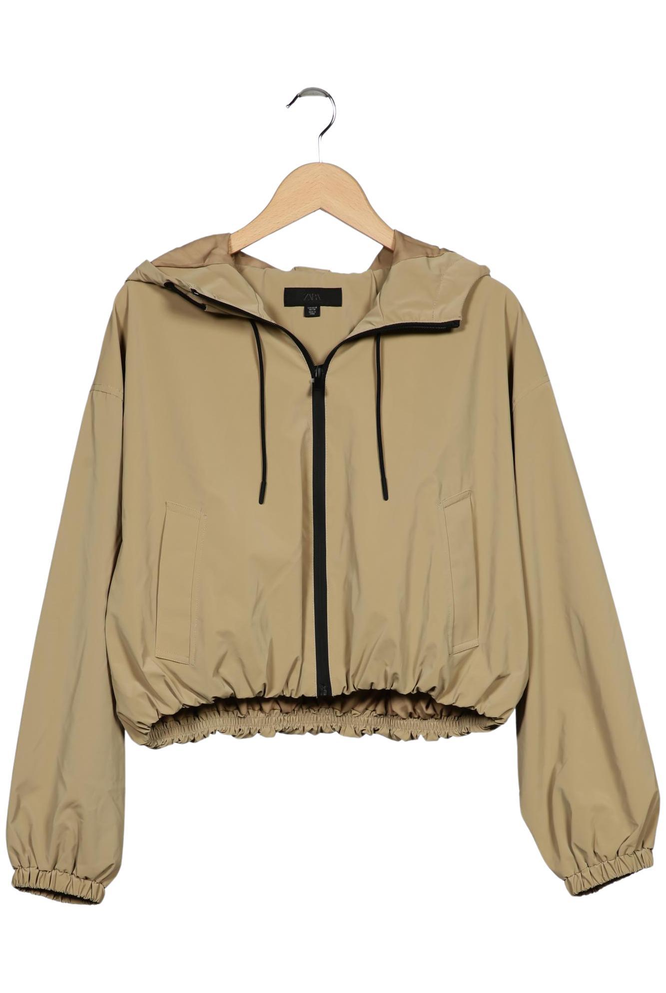 

Zara Damen Jacke, beige, Gr. 38
