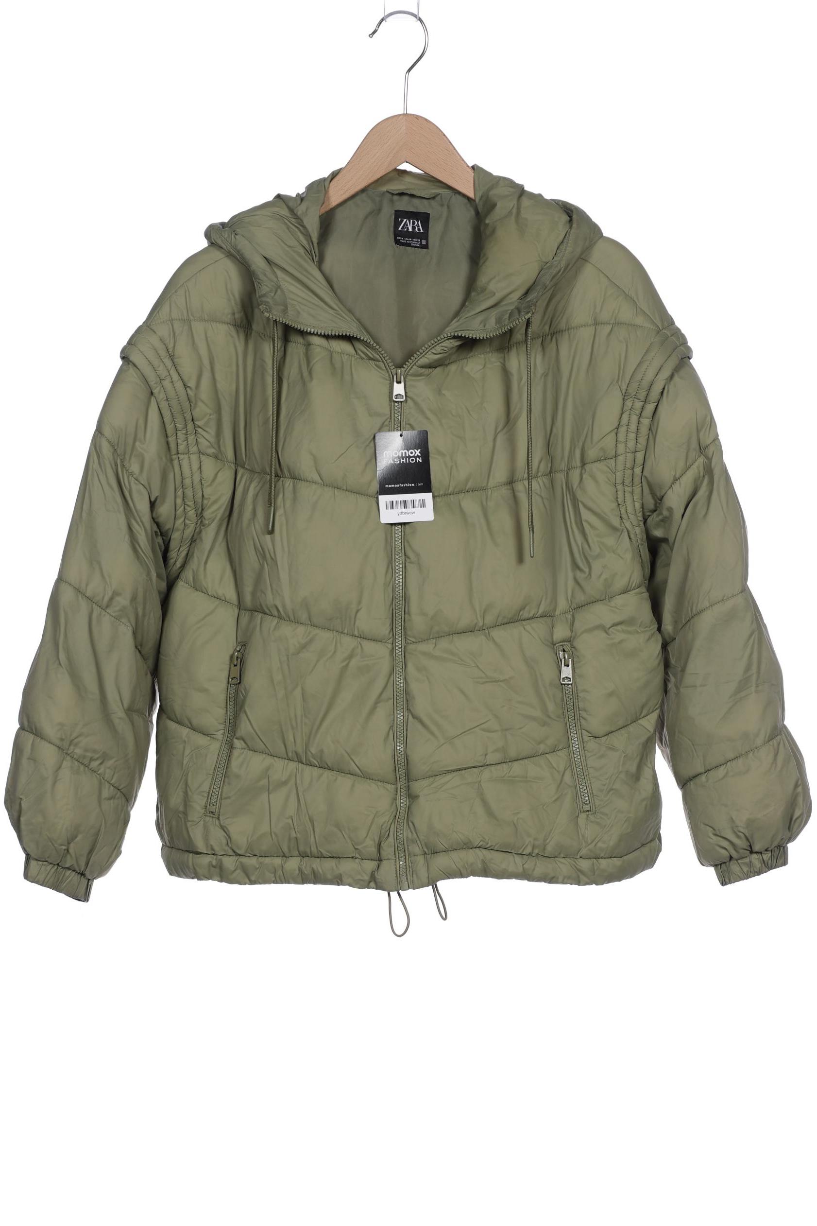 

ZARA Damen Jacke, grün