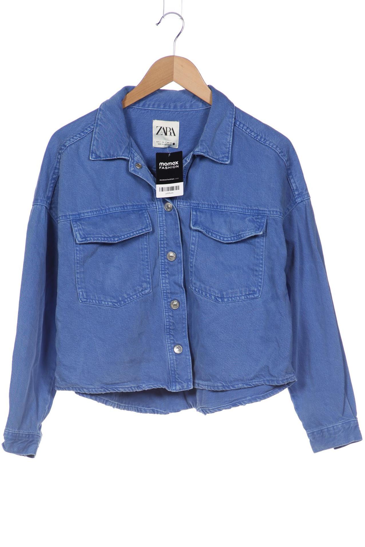 

Zara Damen Jacke, blau, Gr. 36