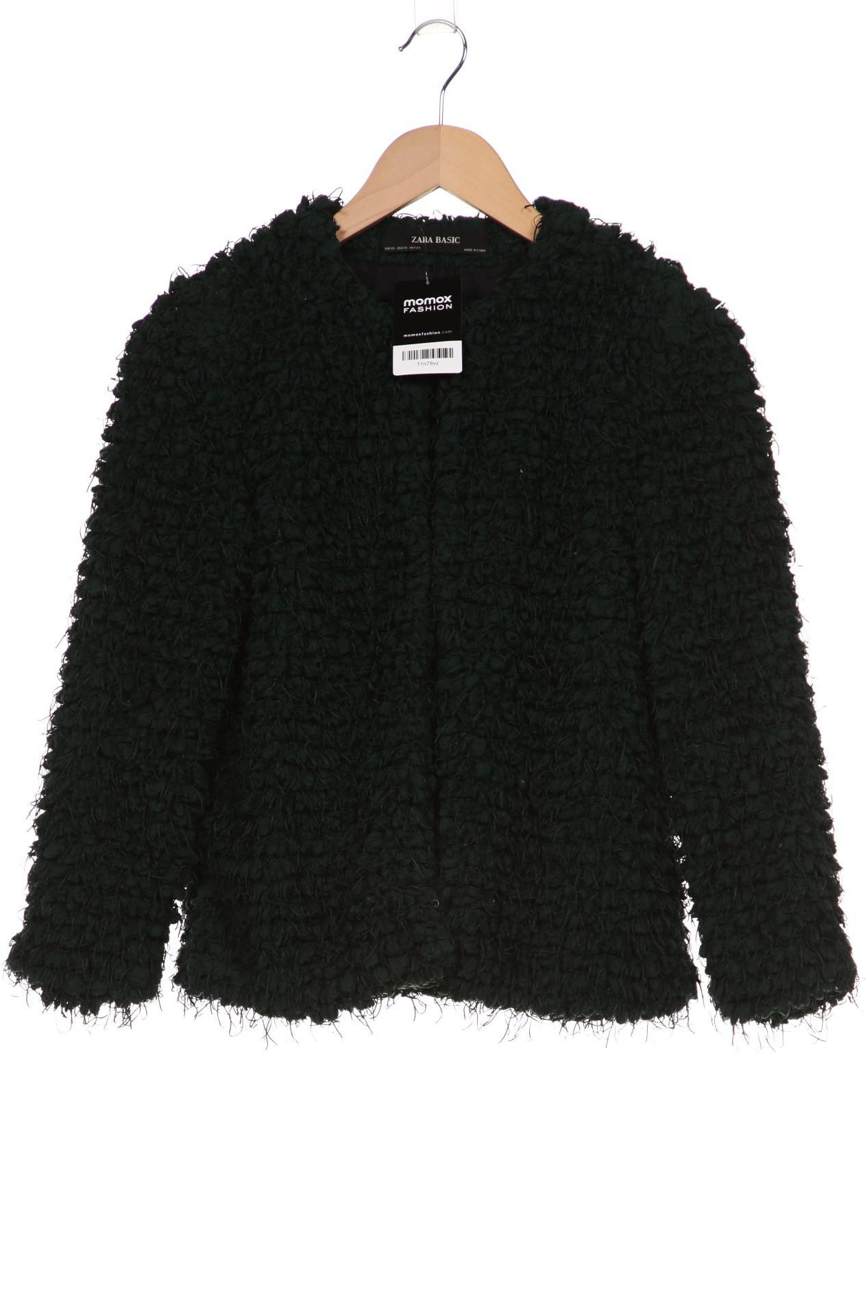 

ZARA Damen Jacke, grün