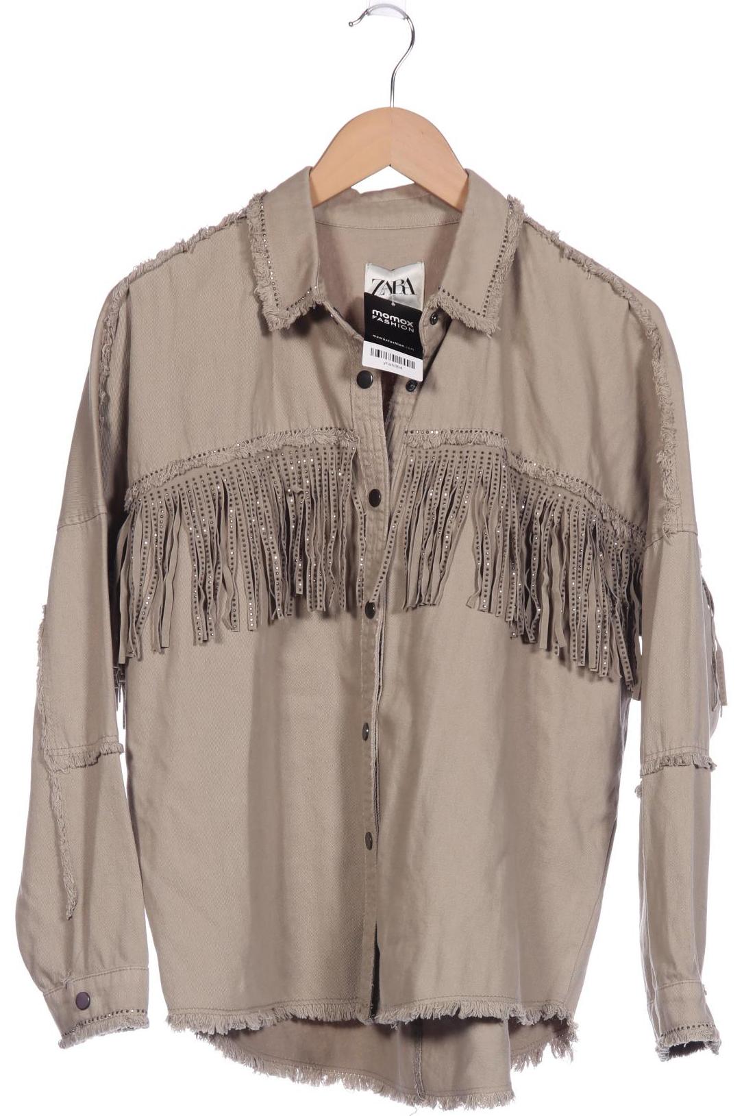 

Zara Damen Jacke, beige, Gr. 36