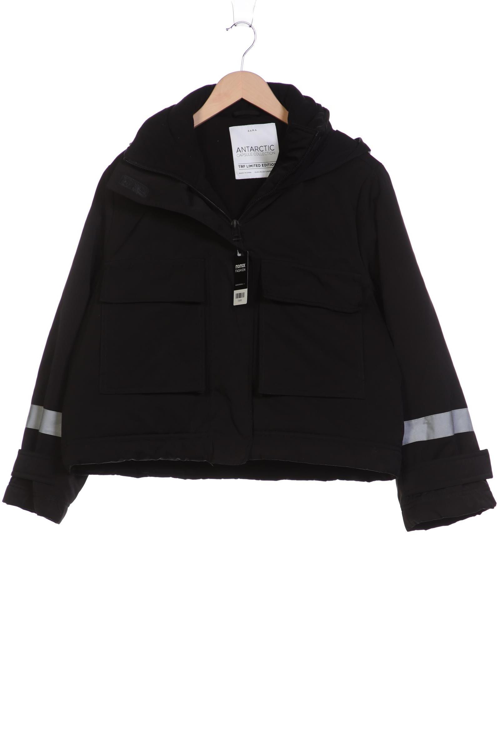 

ZARA Damen Jacke, schwarz