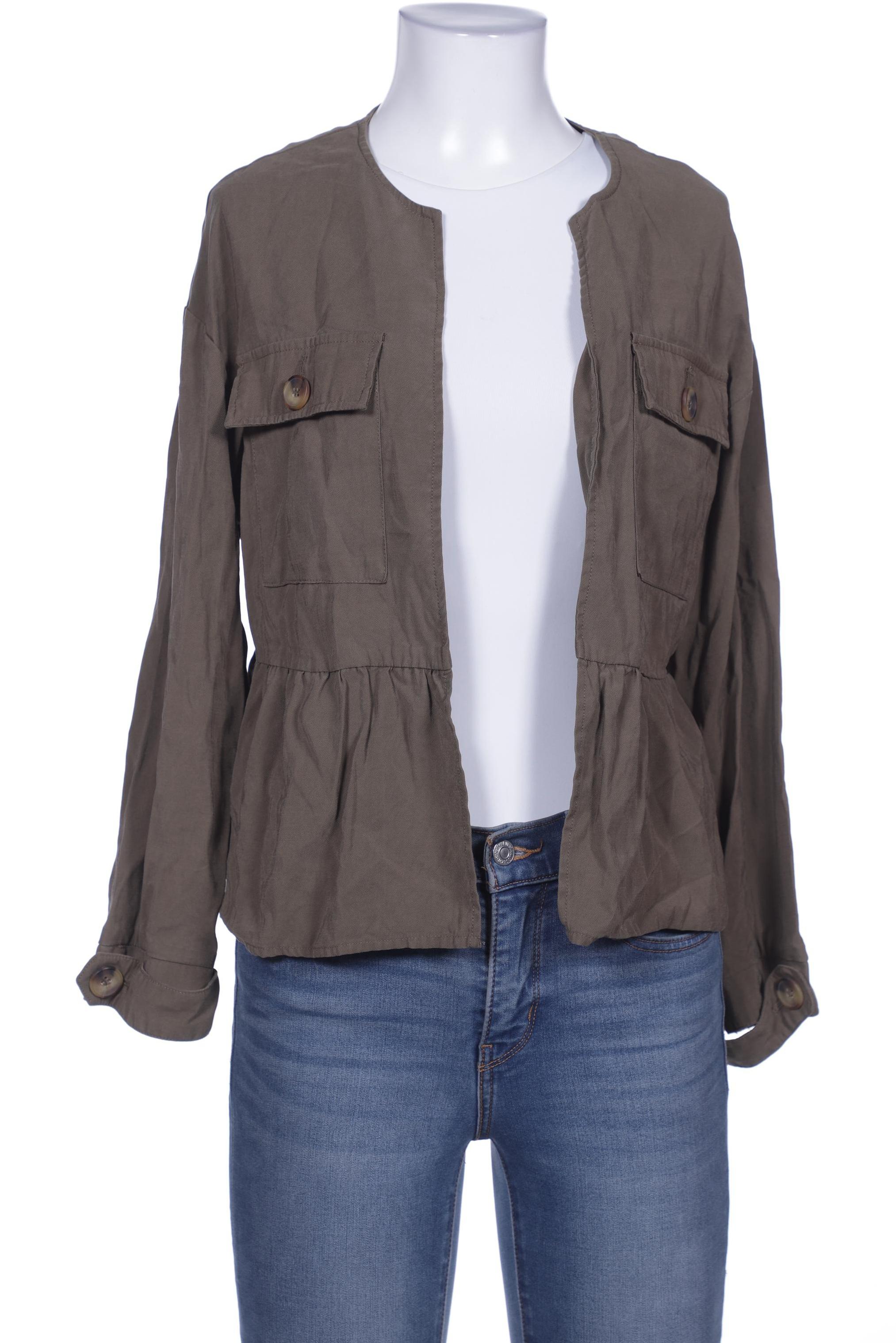 

ZARA Damen Jacke, grün